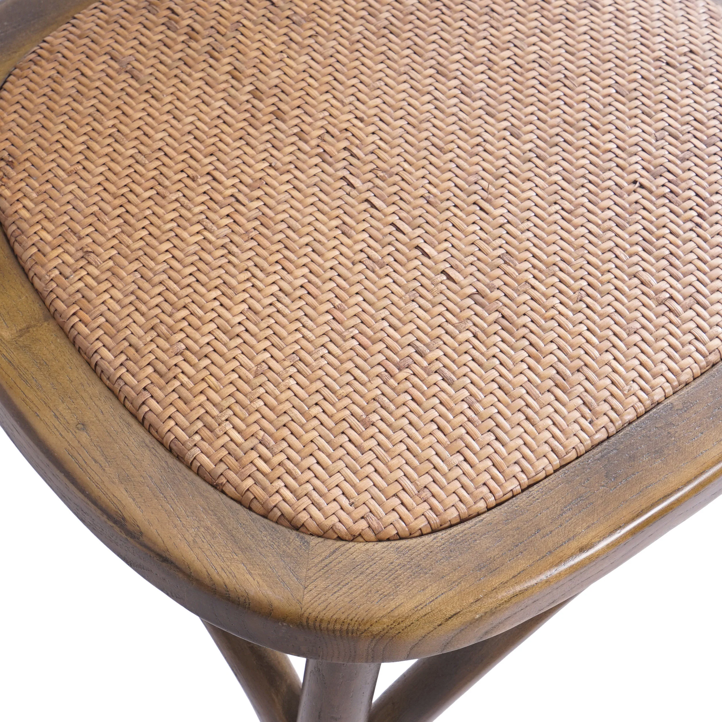 Denni Wooden Cane Back Dining Chair (Set of 2) - furnishings