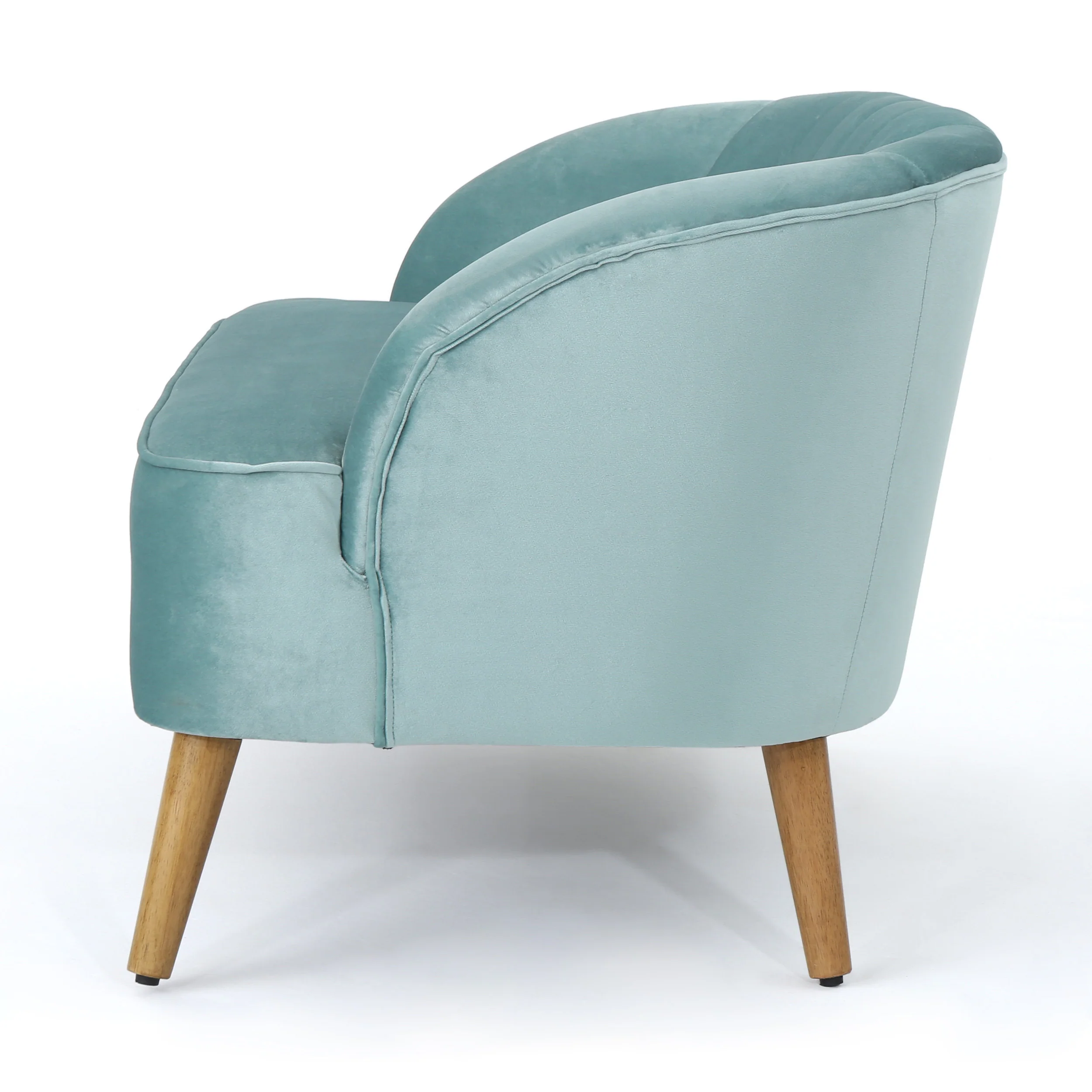 Scarlett Velvet 3-Piece Velvet Chairs & Couch Living Room Set - furnishings