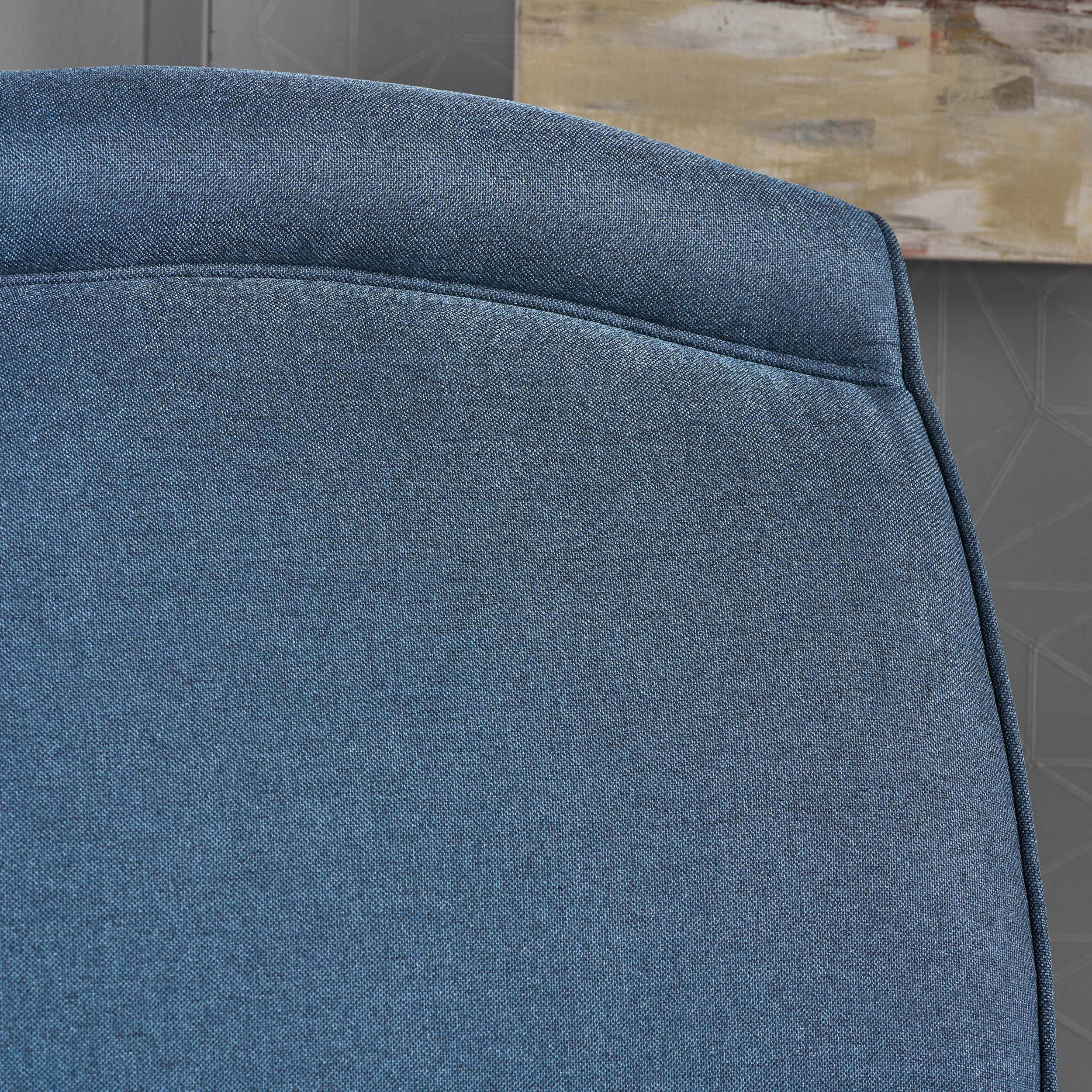 Jolie Mid Century Modern Fabric Chaise Lounge - furnishings