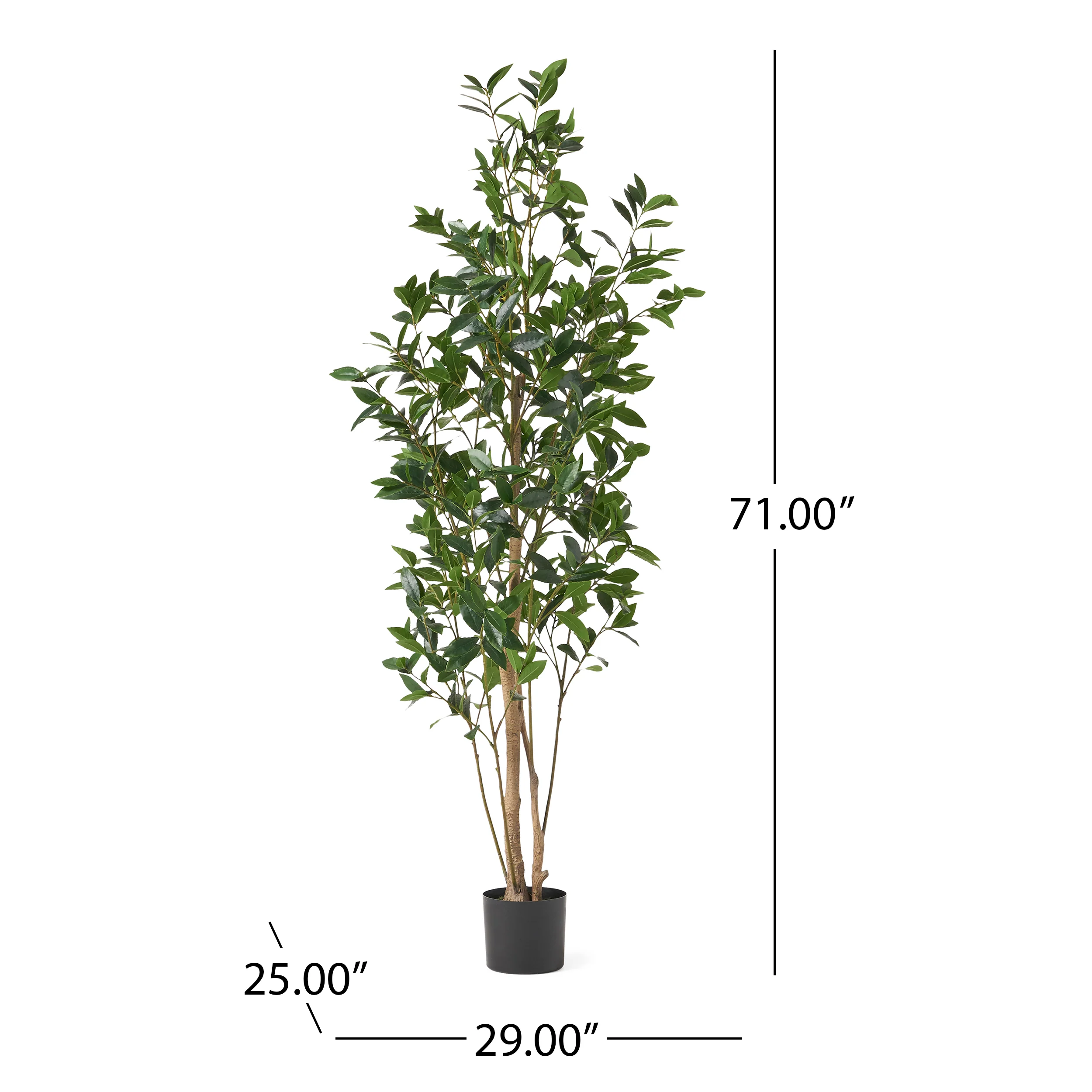 Forgan Artificial Laurel Tree - furnishings