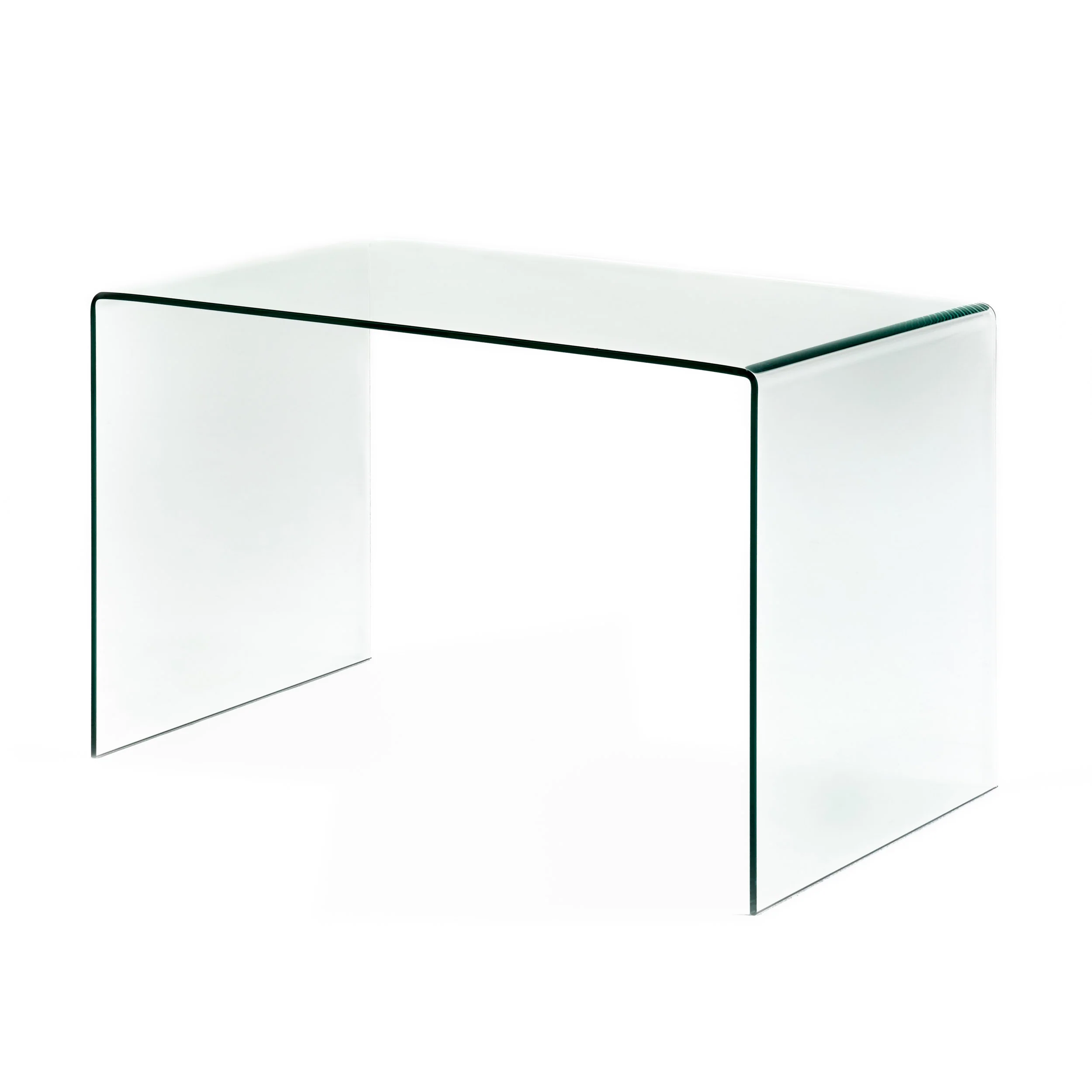 York Glass Computer Desk - furnishings