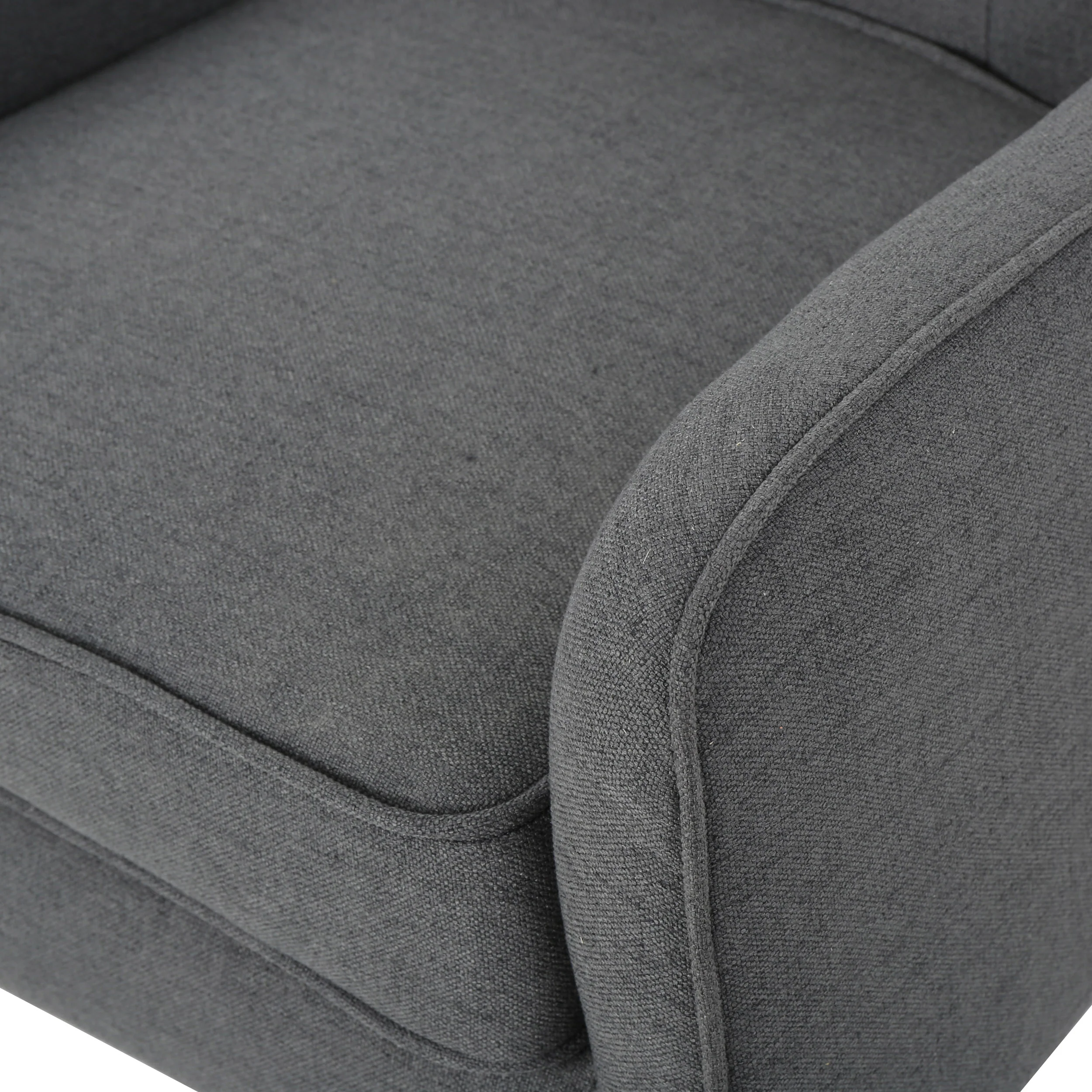 Fontinella Mid Century Tufted Back Fabric Arm Chair - furnishings