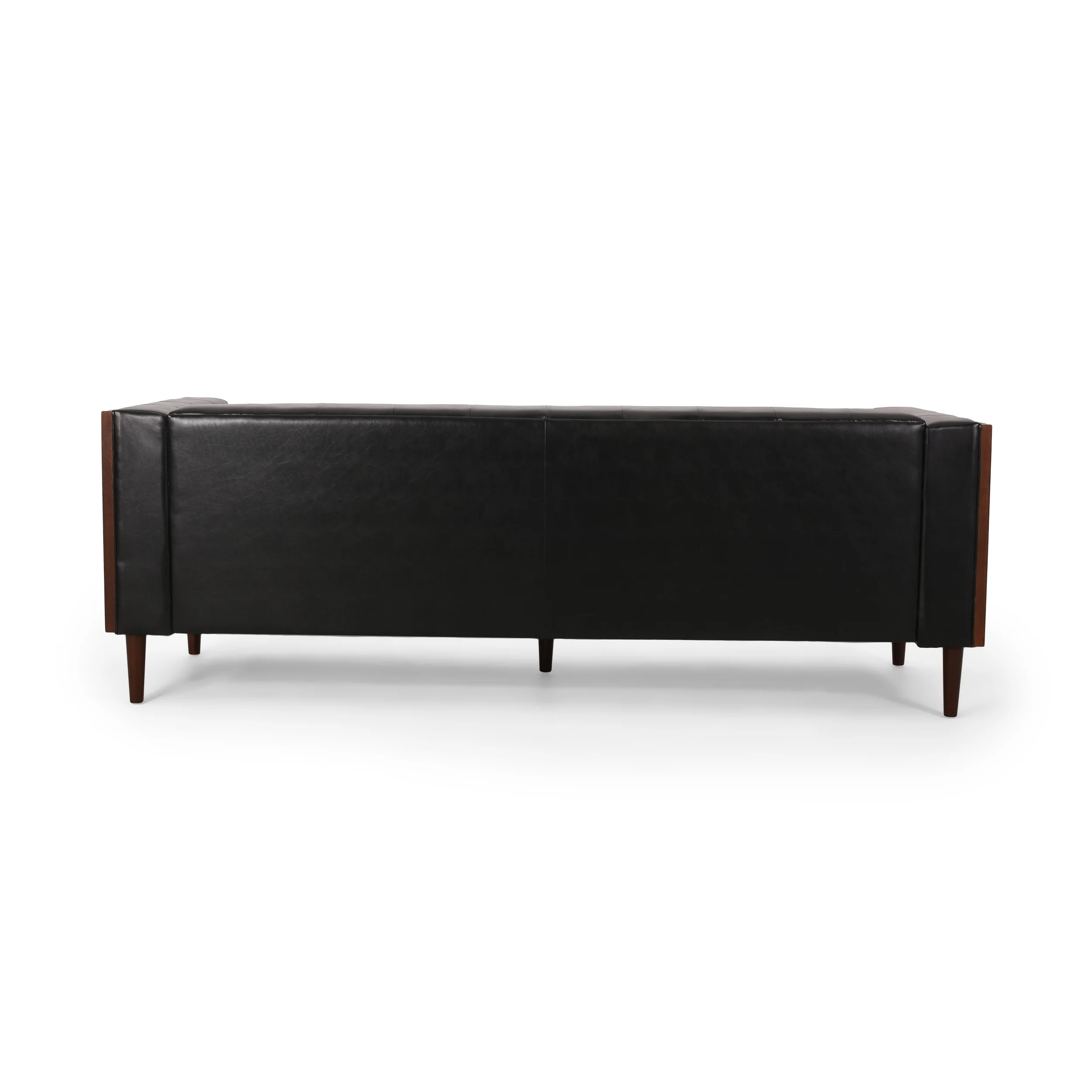 Neilan Contemporary Tufted Deep Seated Sofa with Accent Pillows - furnishings
