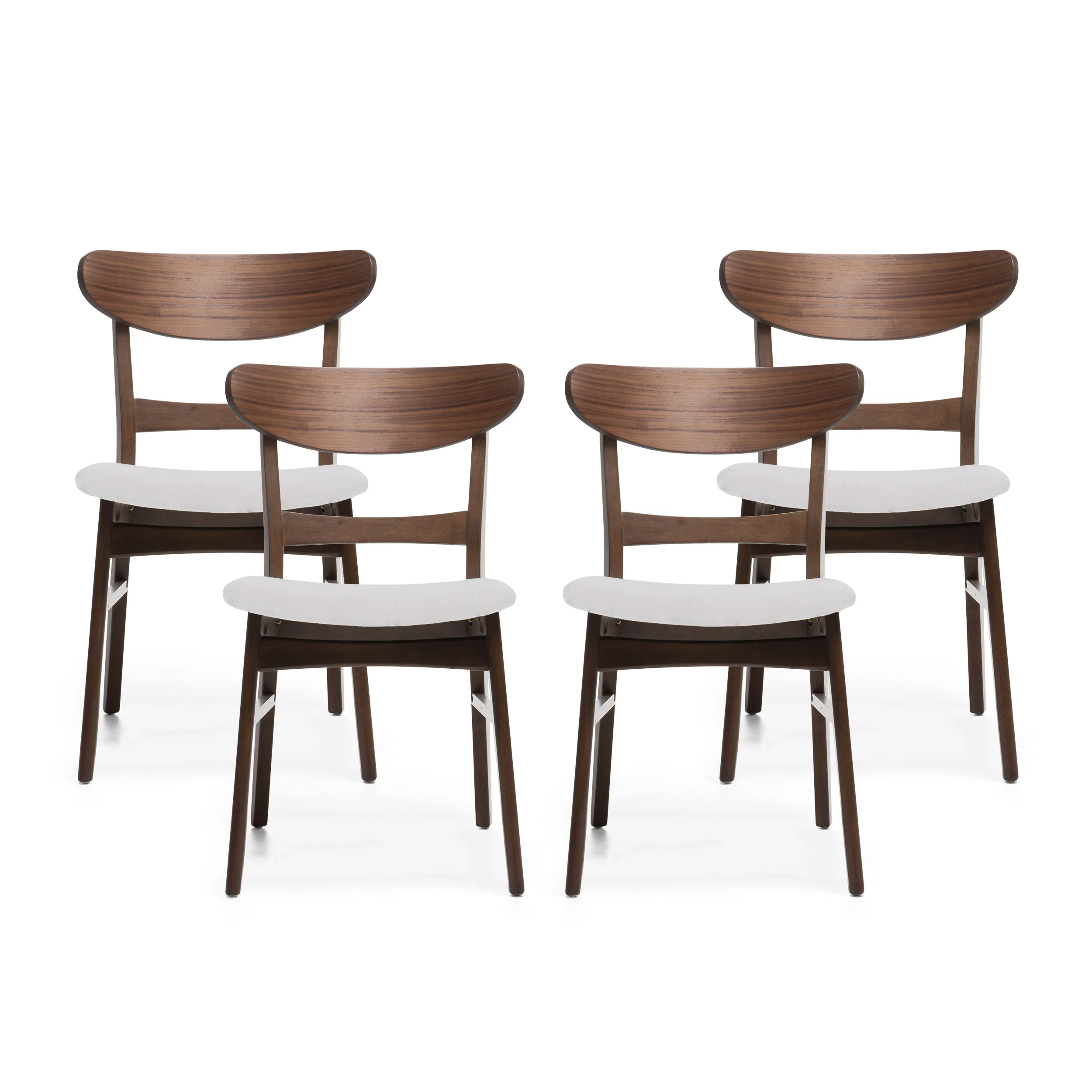 Isador Mid-Century Modern Dining Chairs (Set of 4) - furnishings