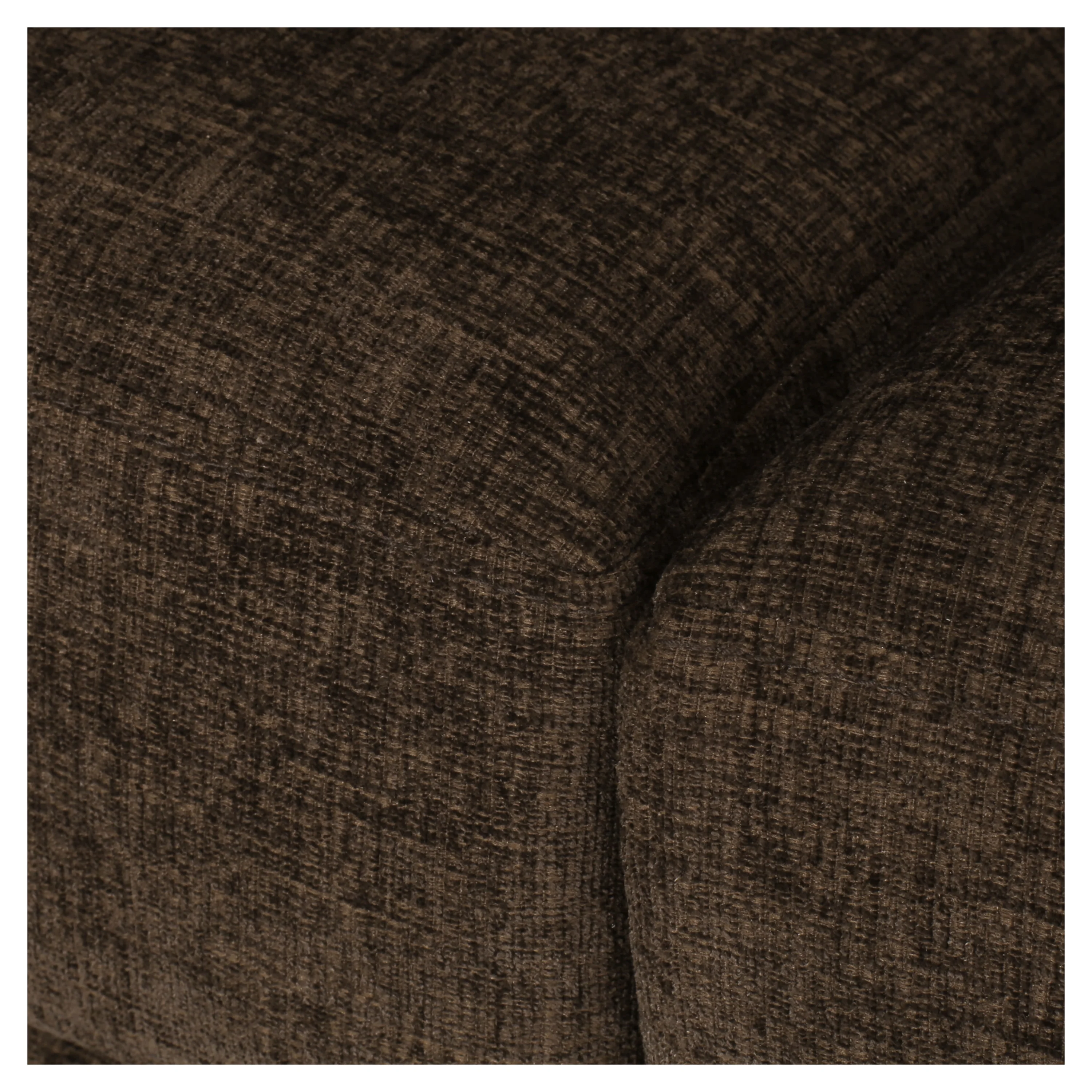Dobles Contemporary Fabric 3 Seater Sofa with Nailhead Trim - furnishings