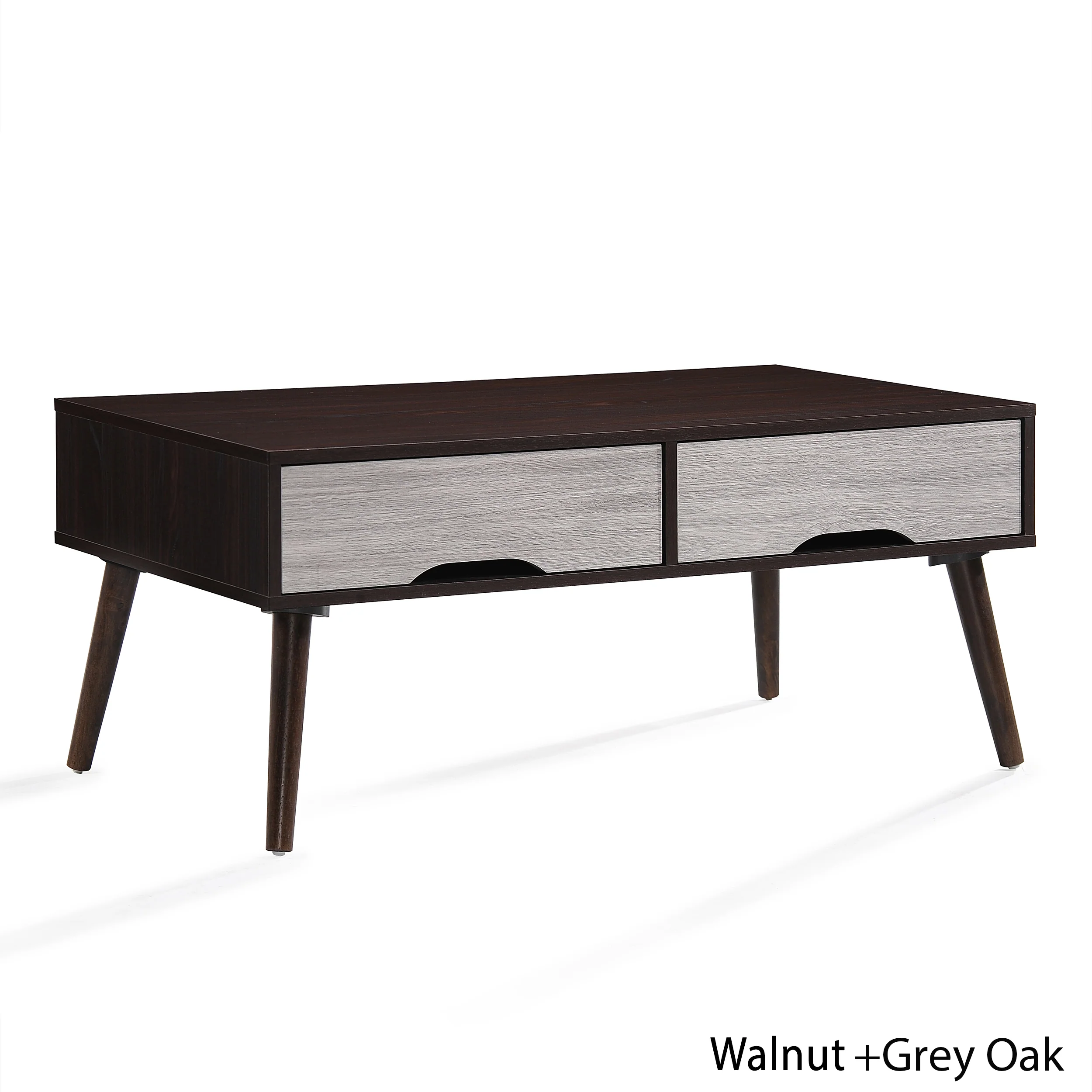 Naomi Mid Century Modern Finished Fiberboard Coffee Table - furnishings