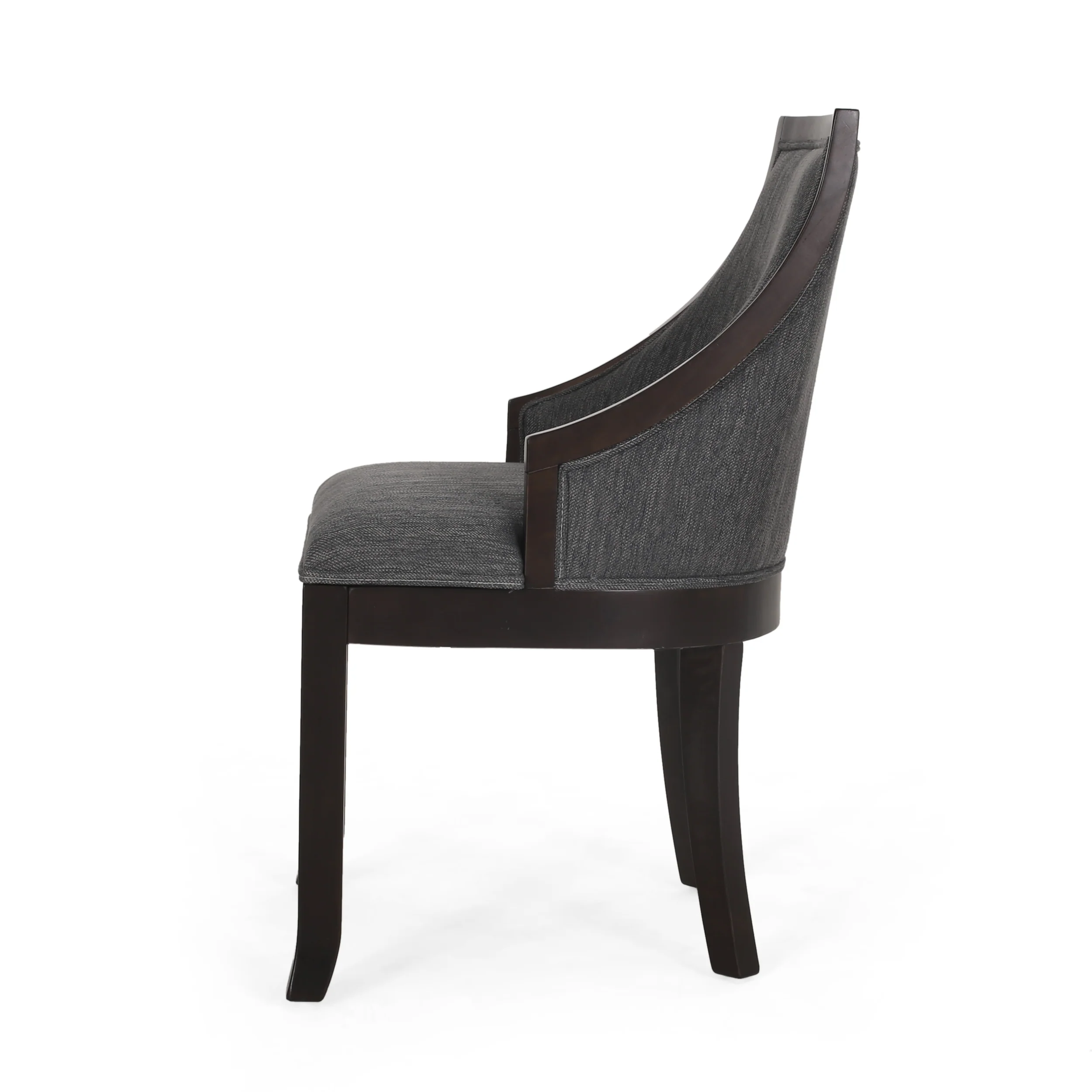 Monita Contemporary Upholstered Birch Wood Dining Chairs, Set of 2 - furnishings