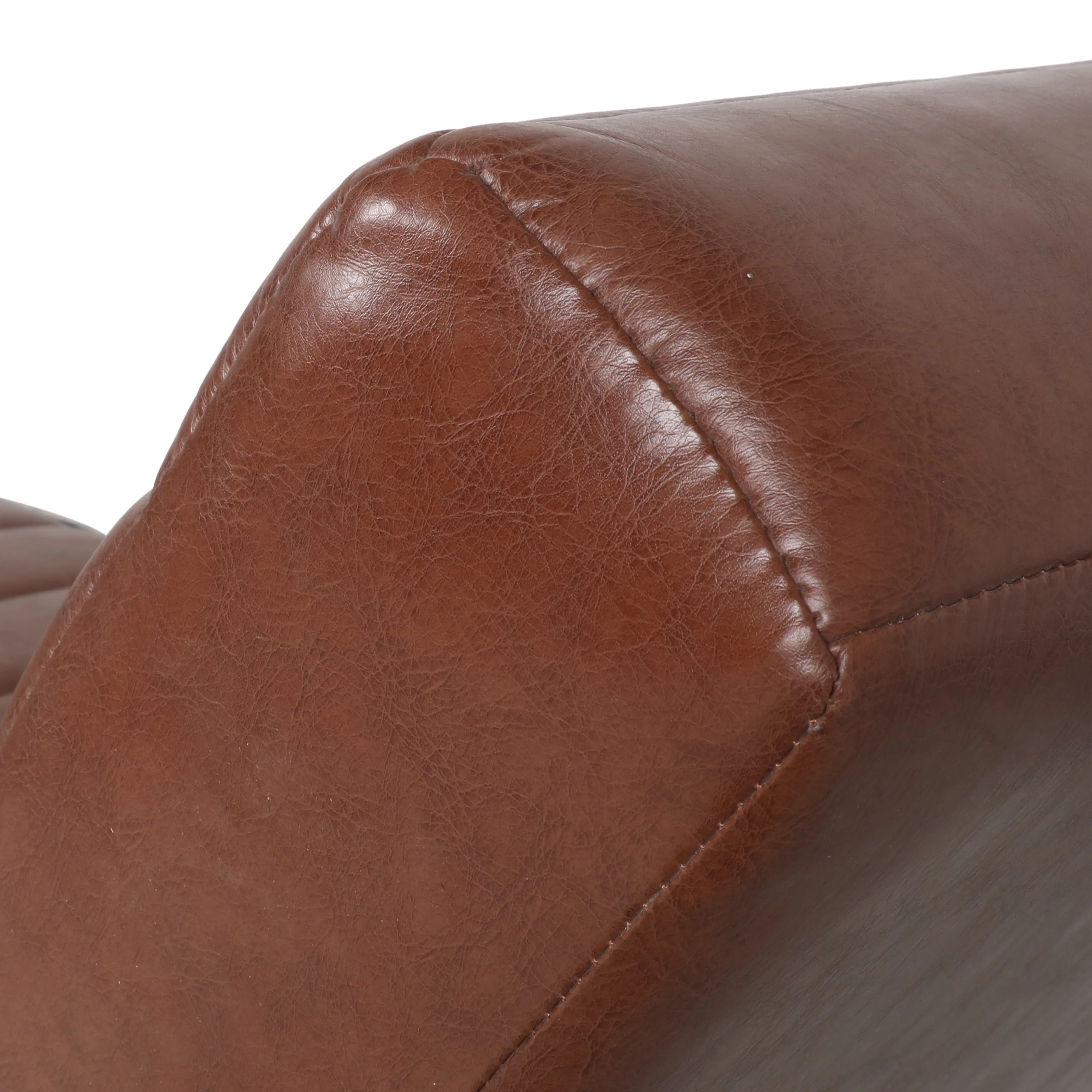 Metter Contemporary Channel Stitch Chaise Lounge - furnishings
