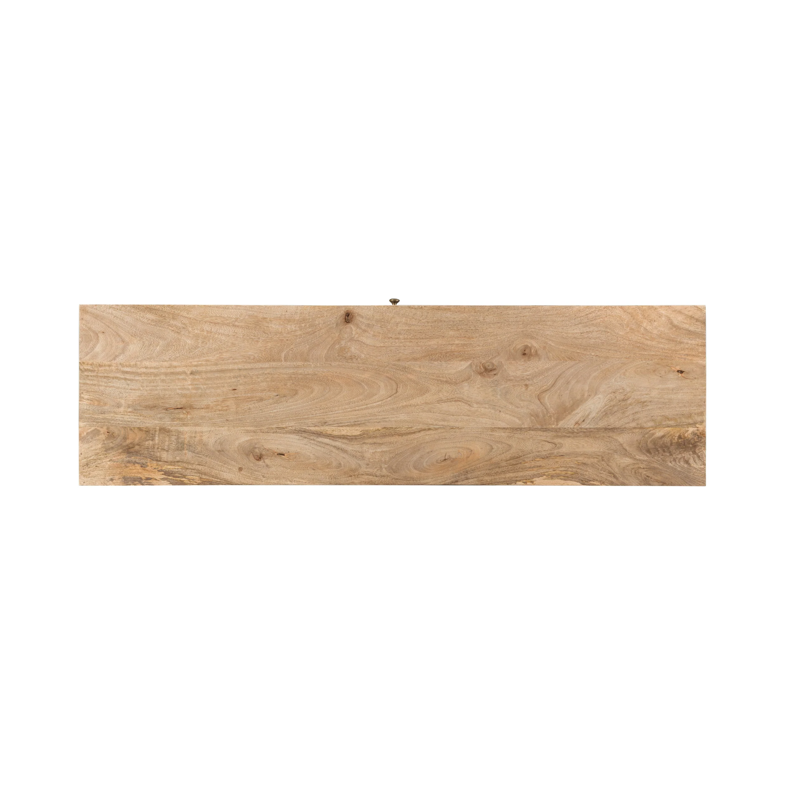 Zona Mid-Century Modern Mango Wood 3 Drawer Sideboard with 2 Doors - furnishings