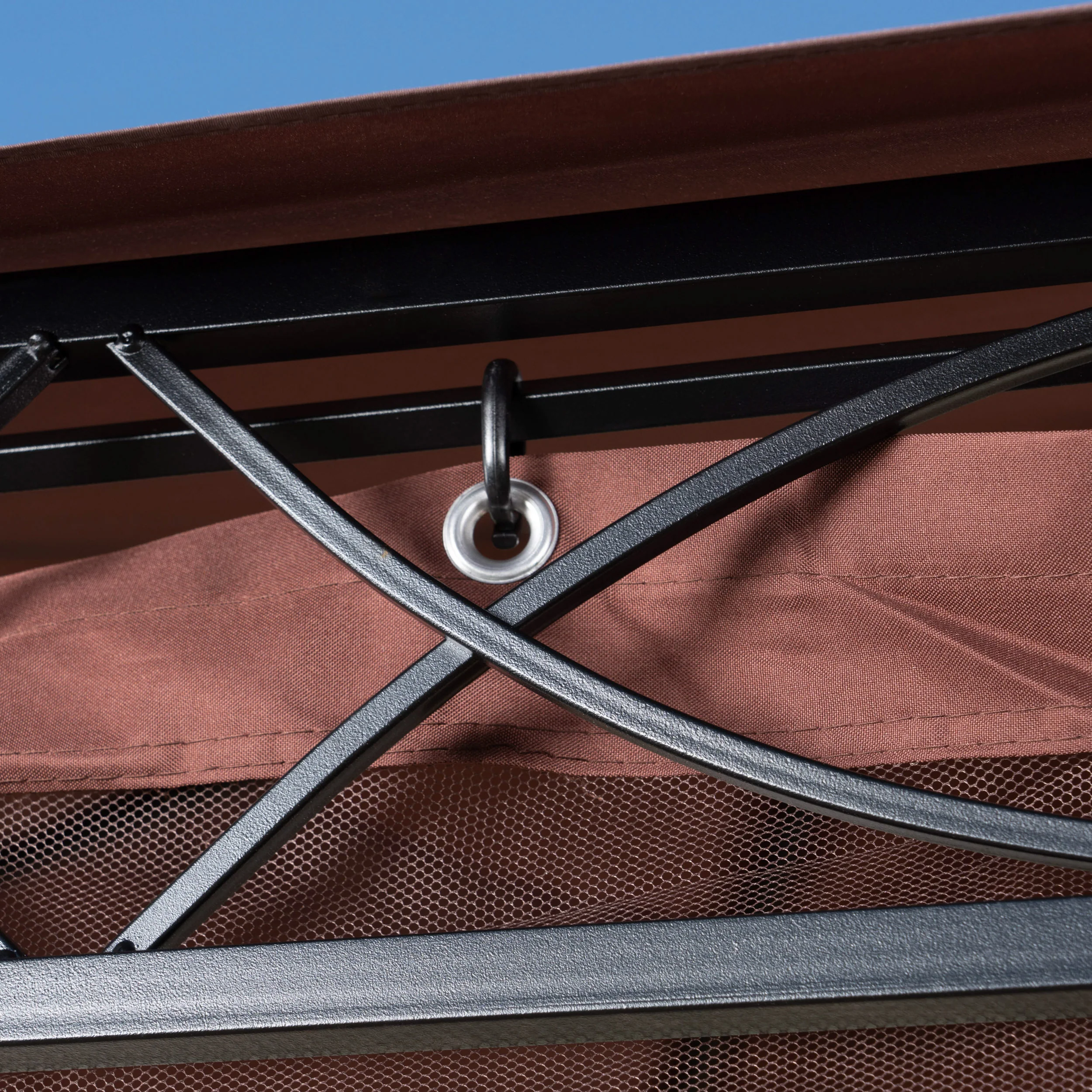 Olivia Outdoor Mosquito Netting 10 x 10 Foot Gazebo - furnishings