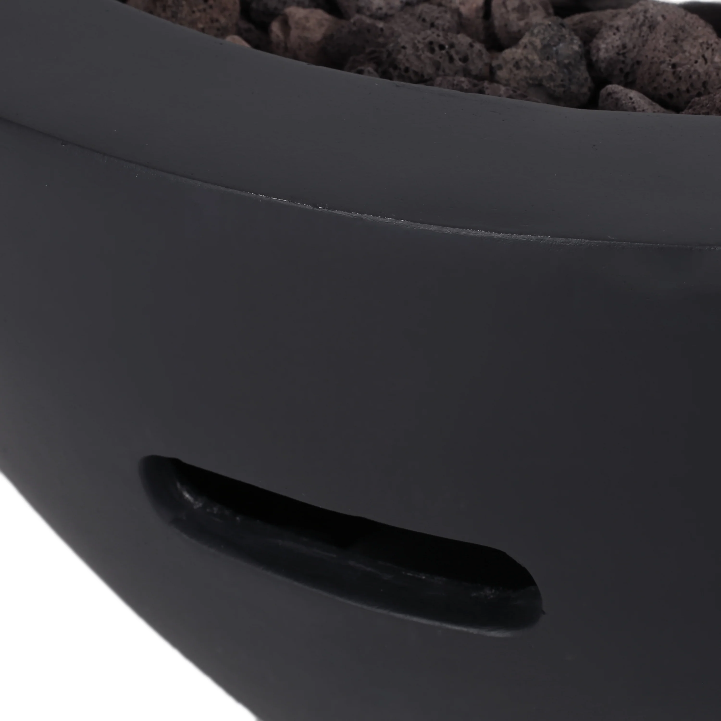 Toulouse Outdoor 40,000 BTU Lightweight Concrete Fire Pit Bowl (No Tank Holder) - furnishings