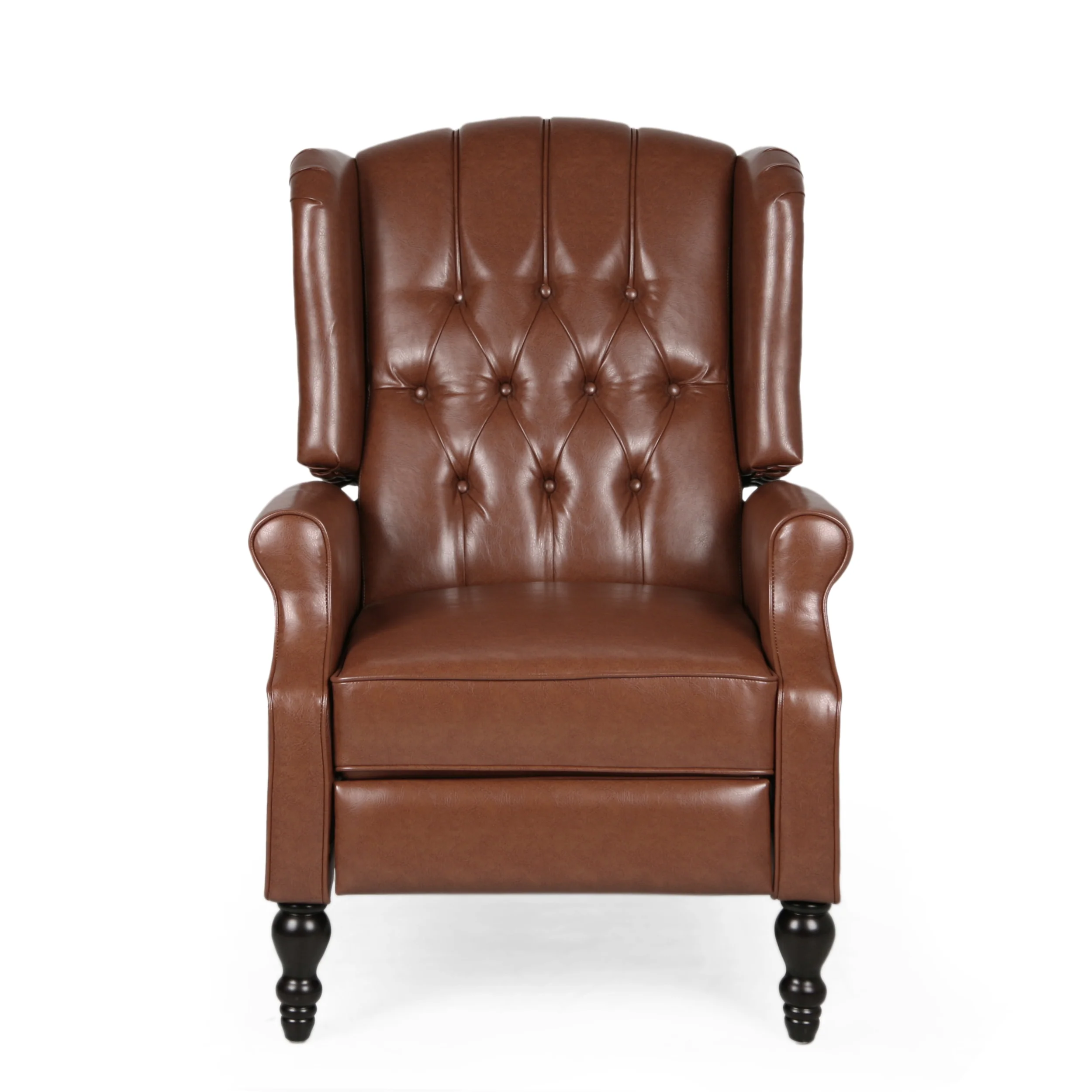 Temzyl Contemporary Tufted Recliner - furnishings