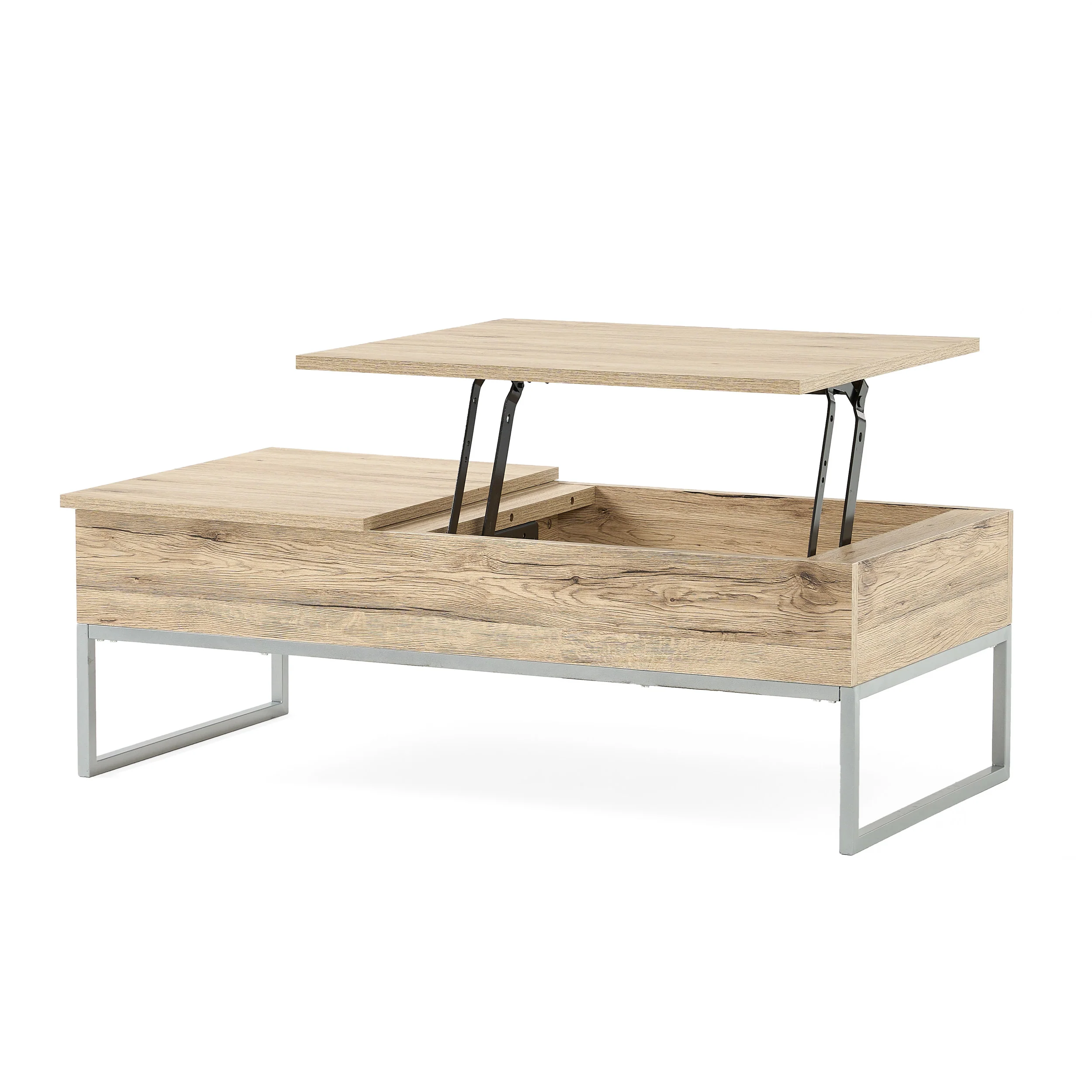 Cerise Rectangle Lift Top Storage Coffee Table - furnishings