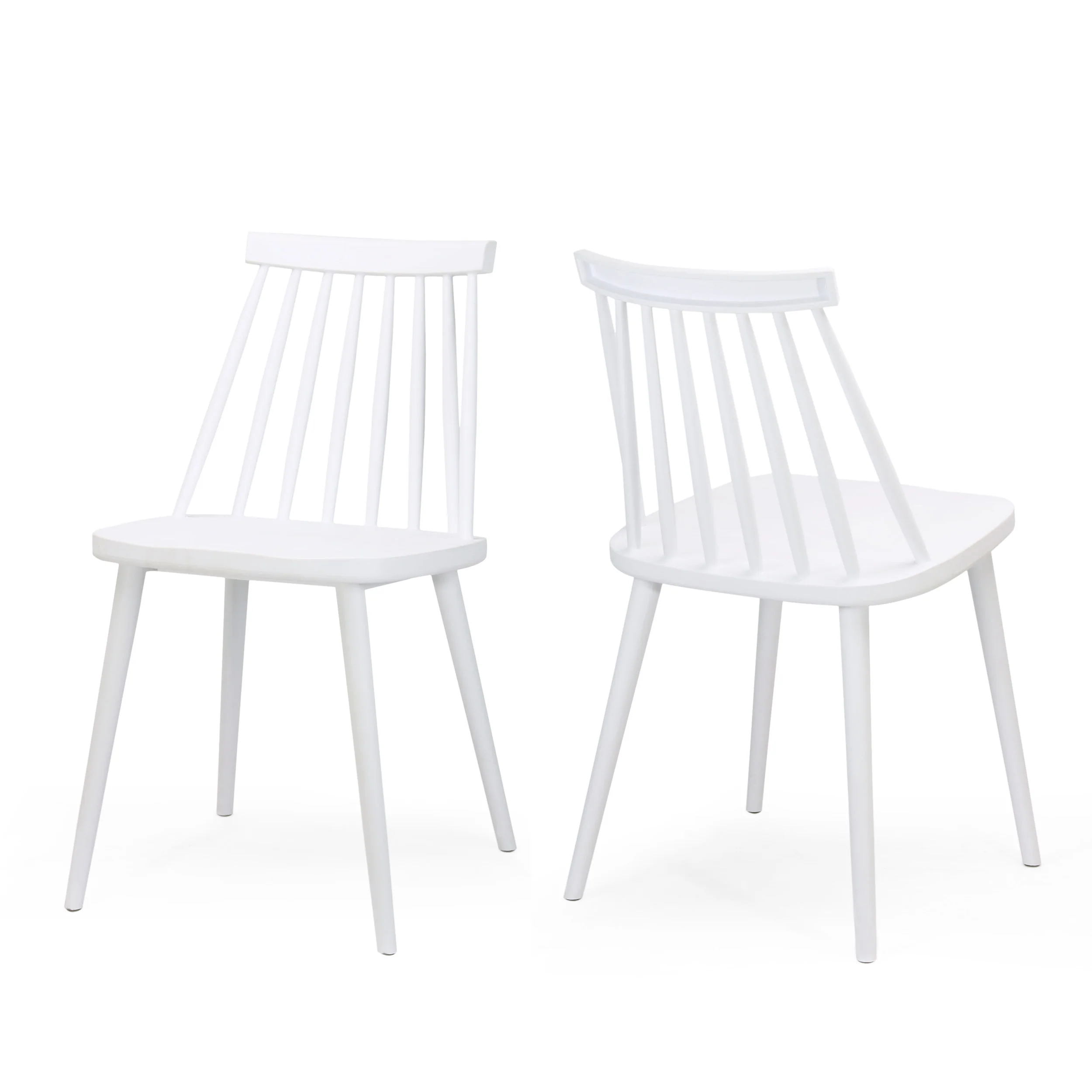 Phoebe Hume Farmhouse Spindle-Back Dining Chair (Set of 2) - furnishings