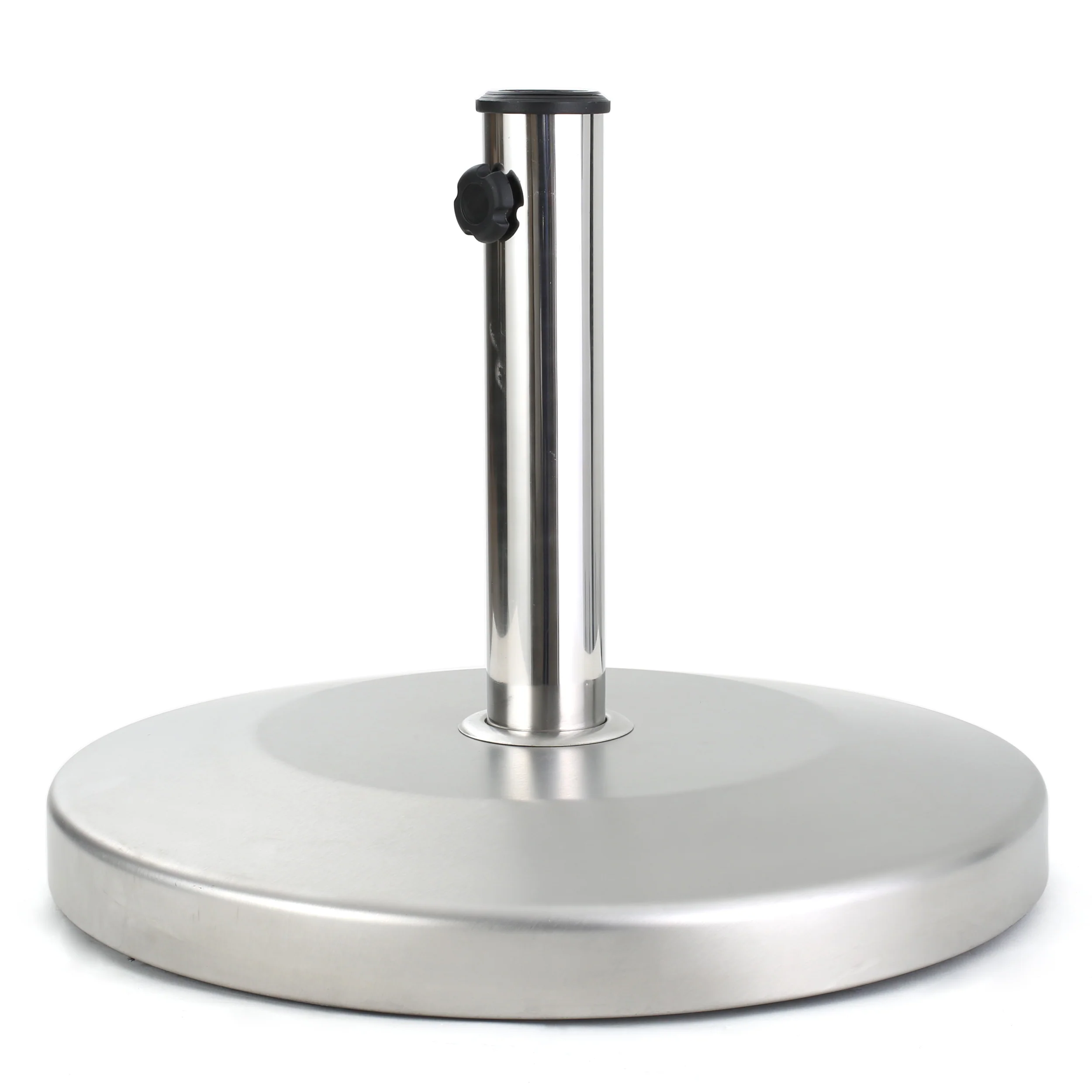Norcross 50lbs Stainless Steel Round Umbrella Base - furnishings