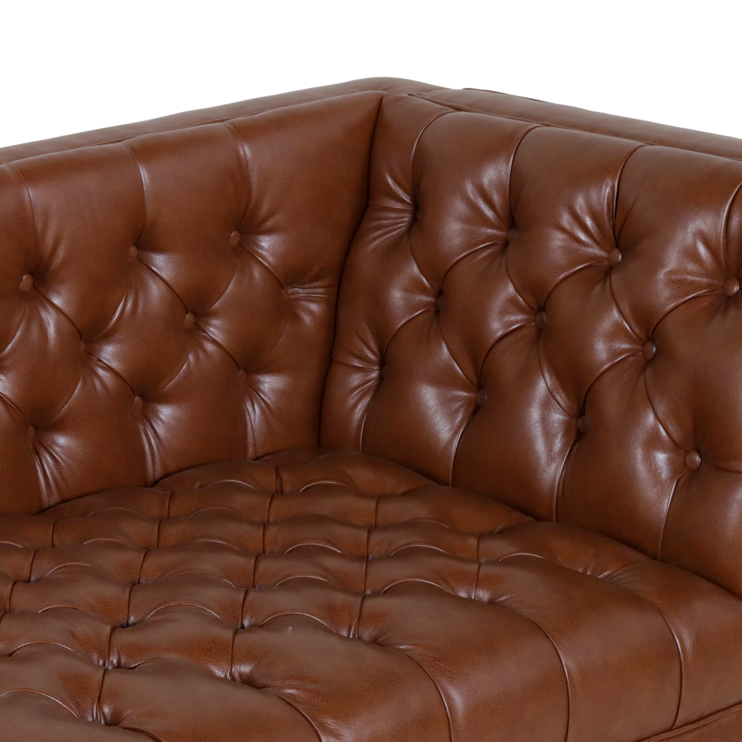 Bluffton Contemporary Tufted One Armed Chaise Lounge - furnishings