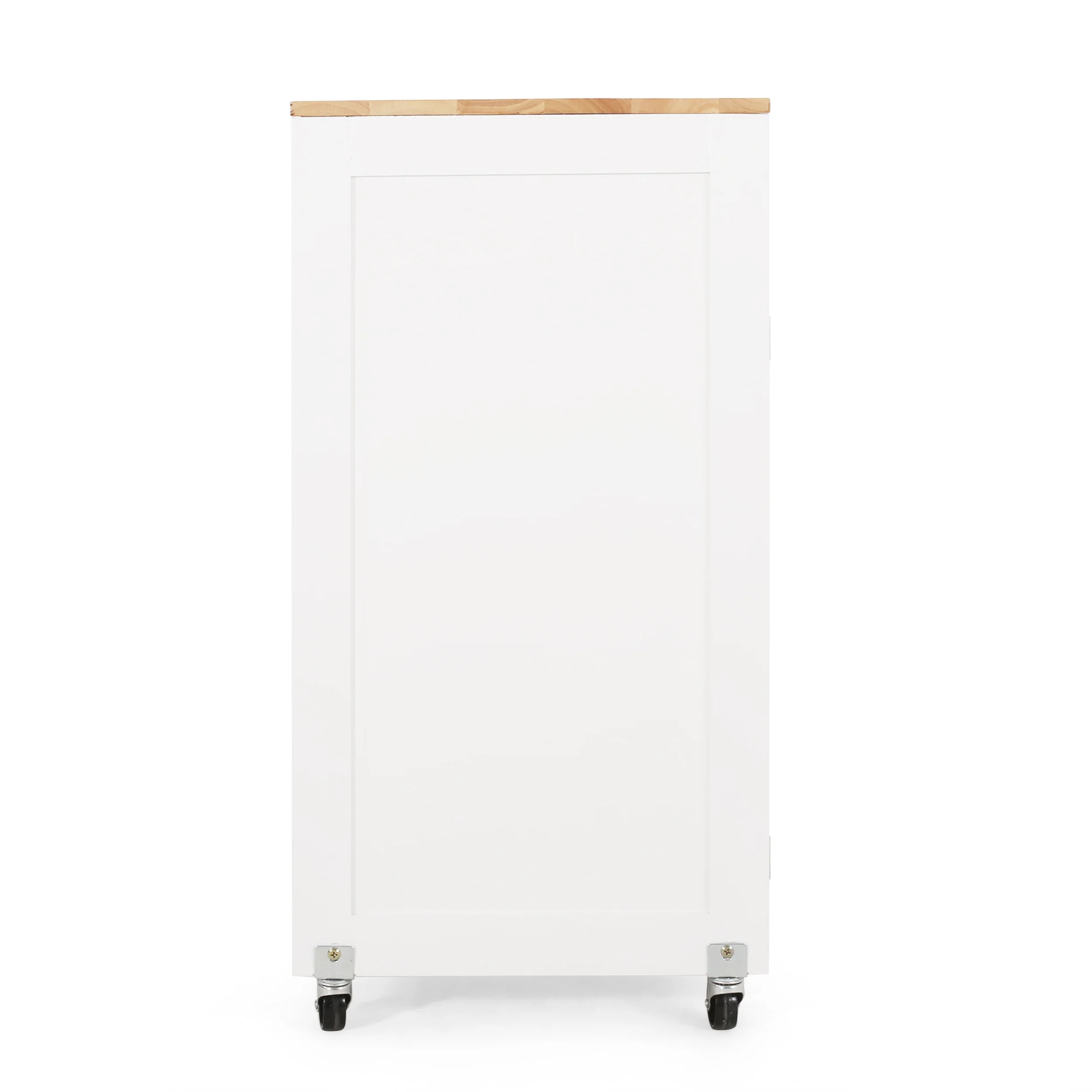 Lanier Kitchen Cart with Wheels - furnishings