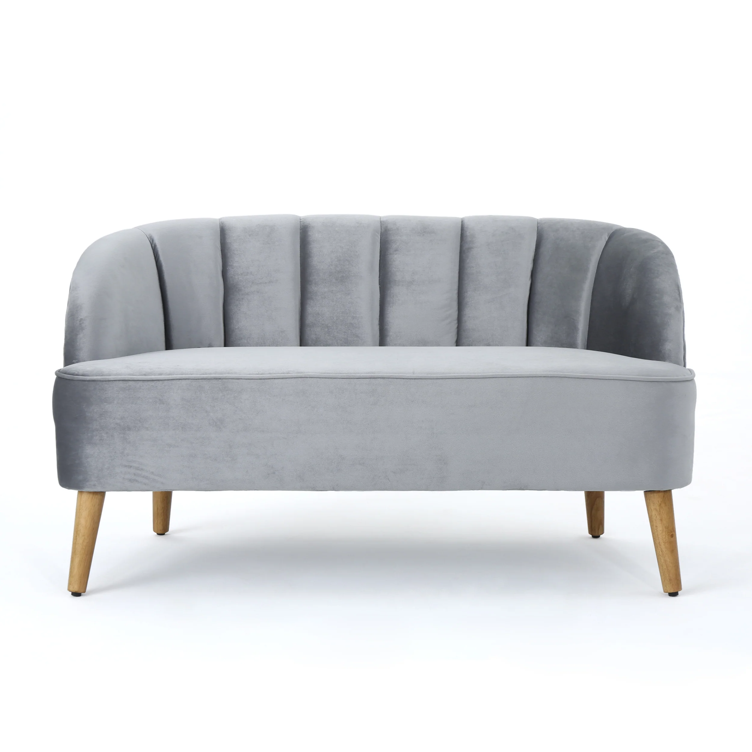 Scarlett Modern New Velvet Settee - furnishings