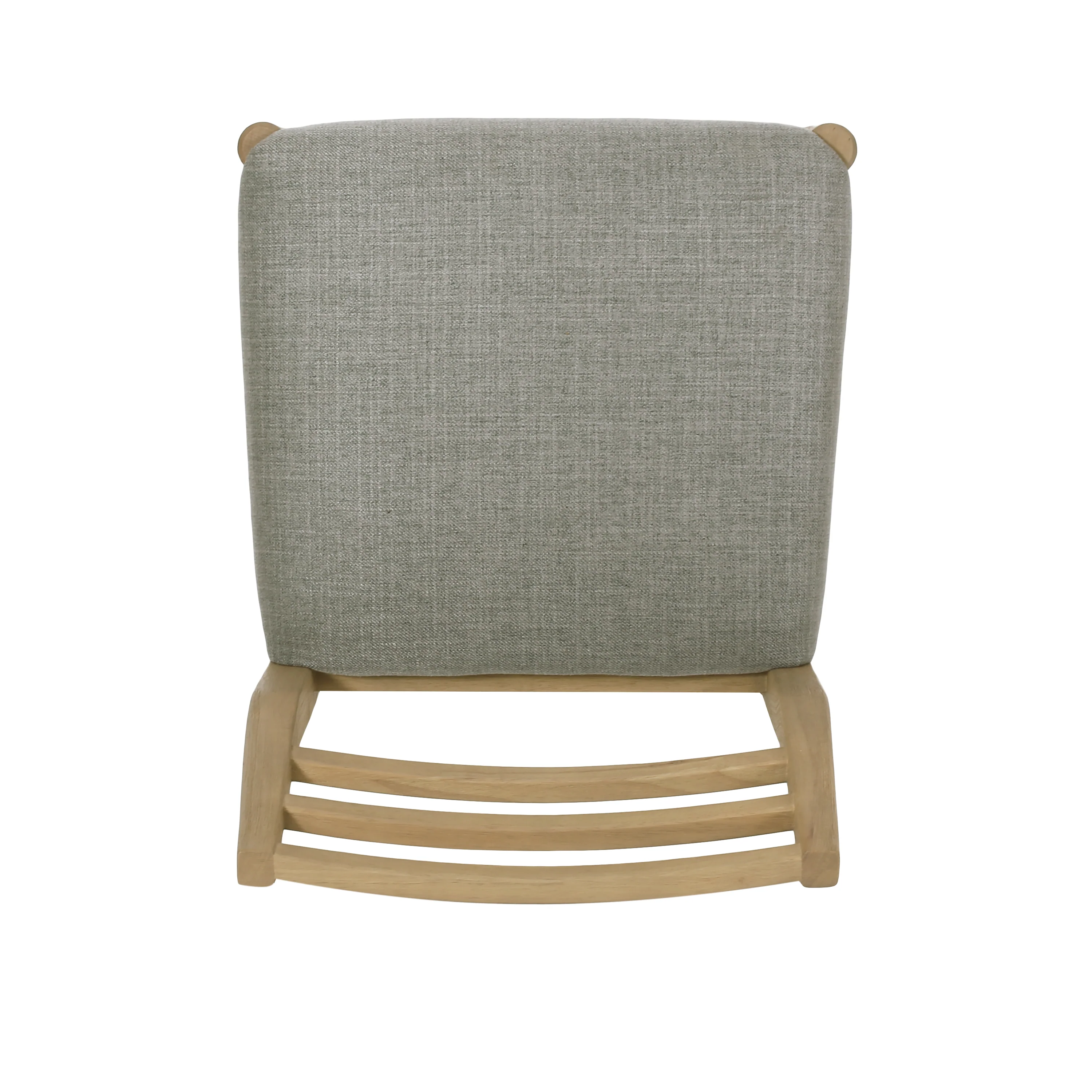 Felly Farmhouse Fabric Upholstered Wood Dining Chairs, Set of 2 - furnishings