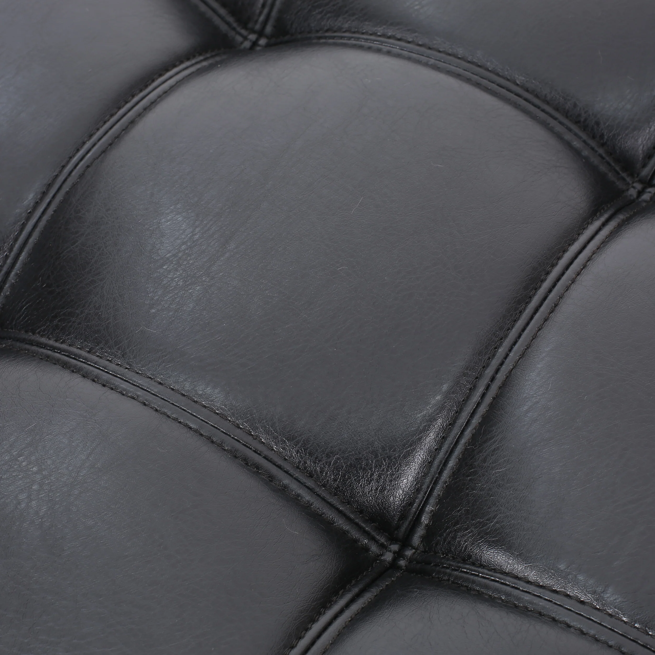 Littell Contemporary Faux Leather Tufted 4 Seater Sofa and Chaise Lounge Sectional Set with Ottoman - furnishings