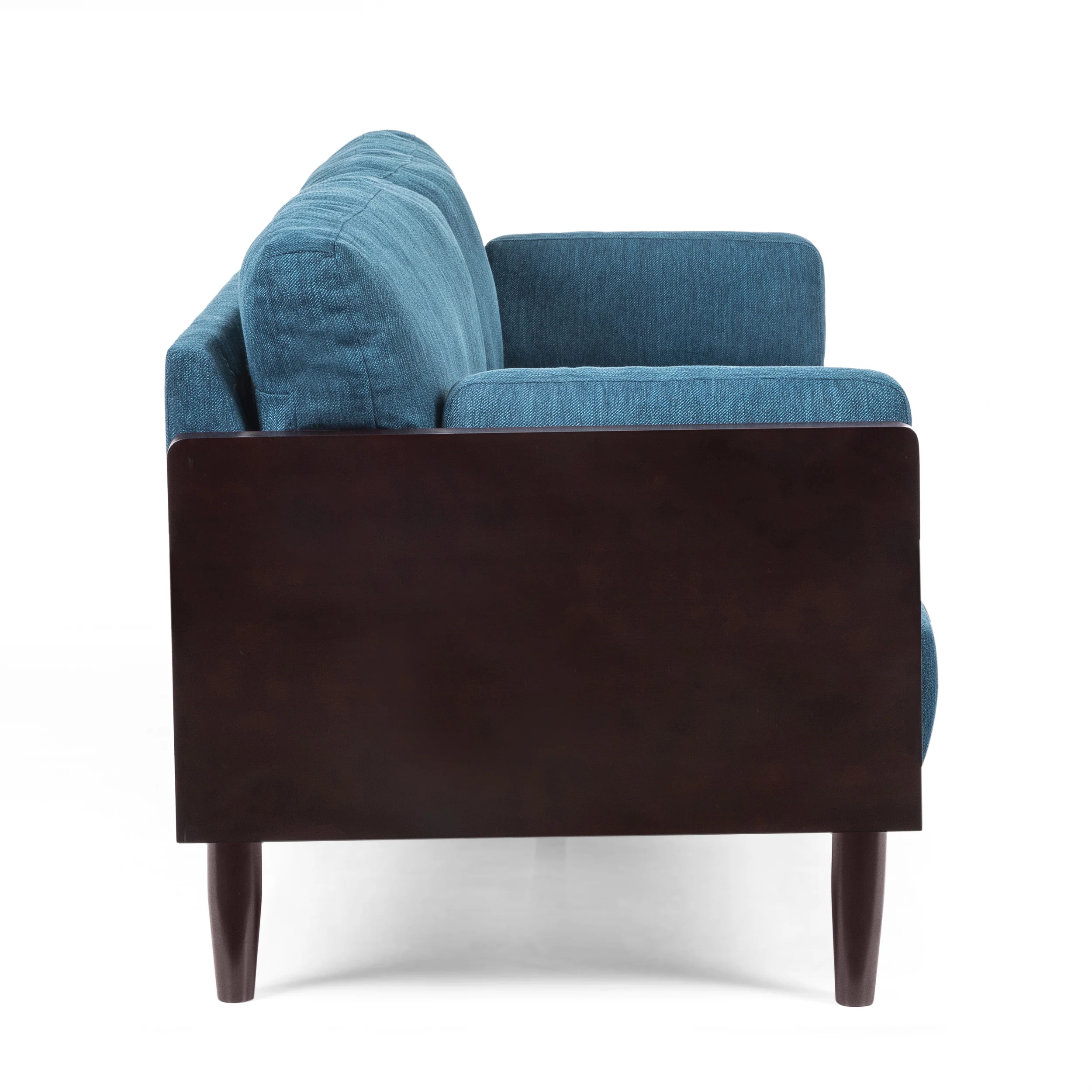 Bagan Mid-Century Modern Upholstered 3 Seater Sofa - furnishings