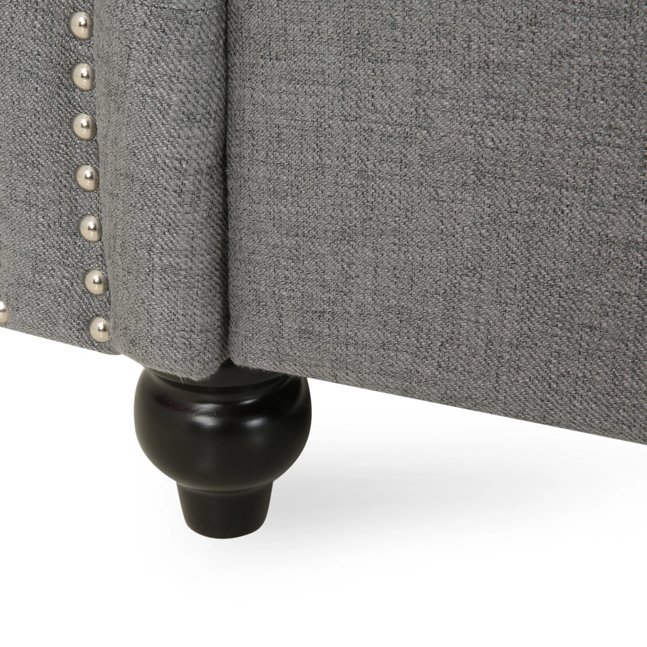 Rebecca 5 Seater Tufted Fabric Chesterfield Sectional - furnishings