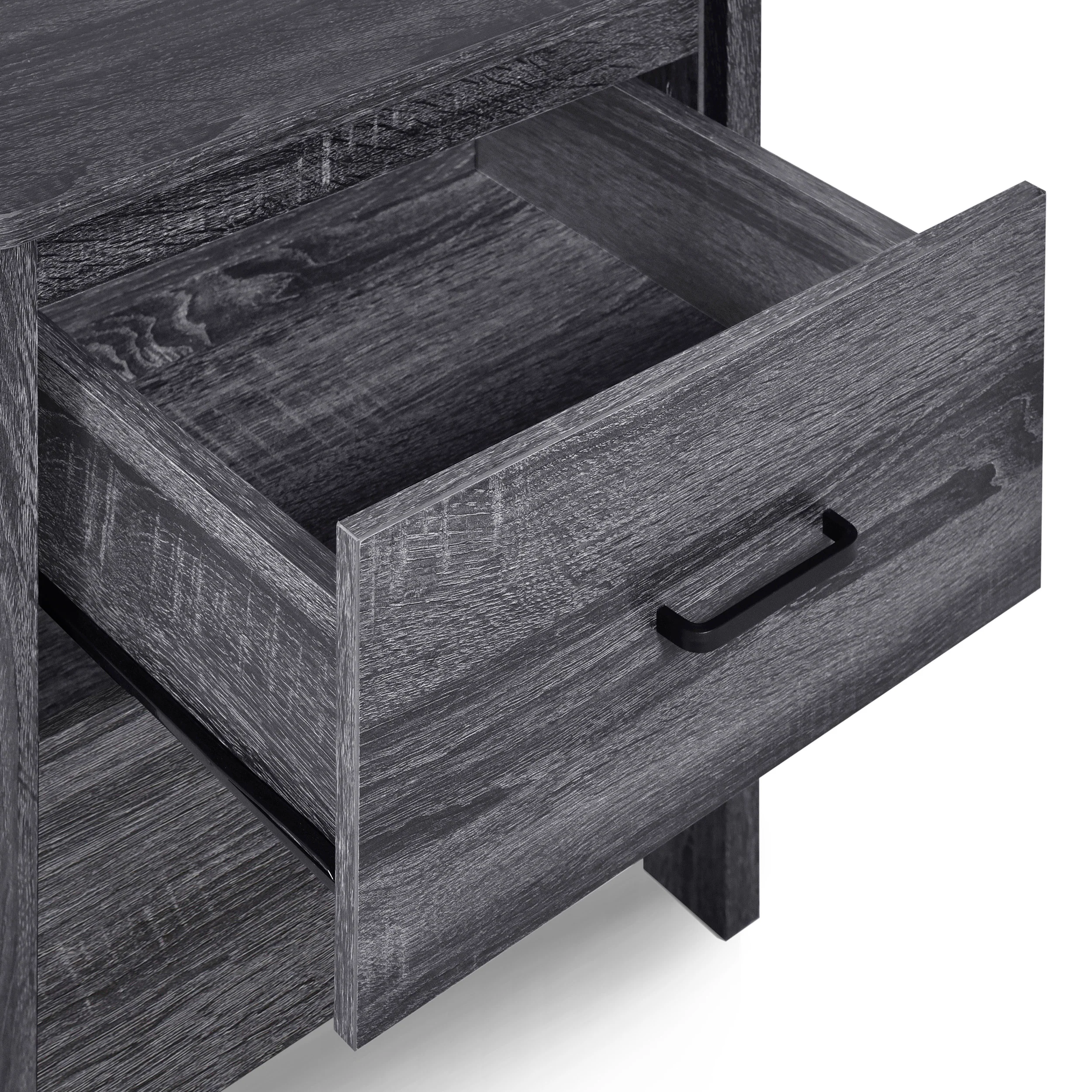 Titeca Contemporary 2 Drawer Nightstands, Set of 2 - furnishings