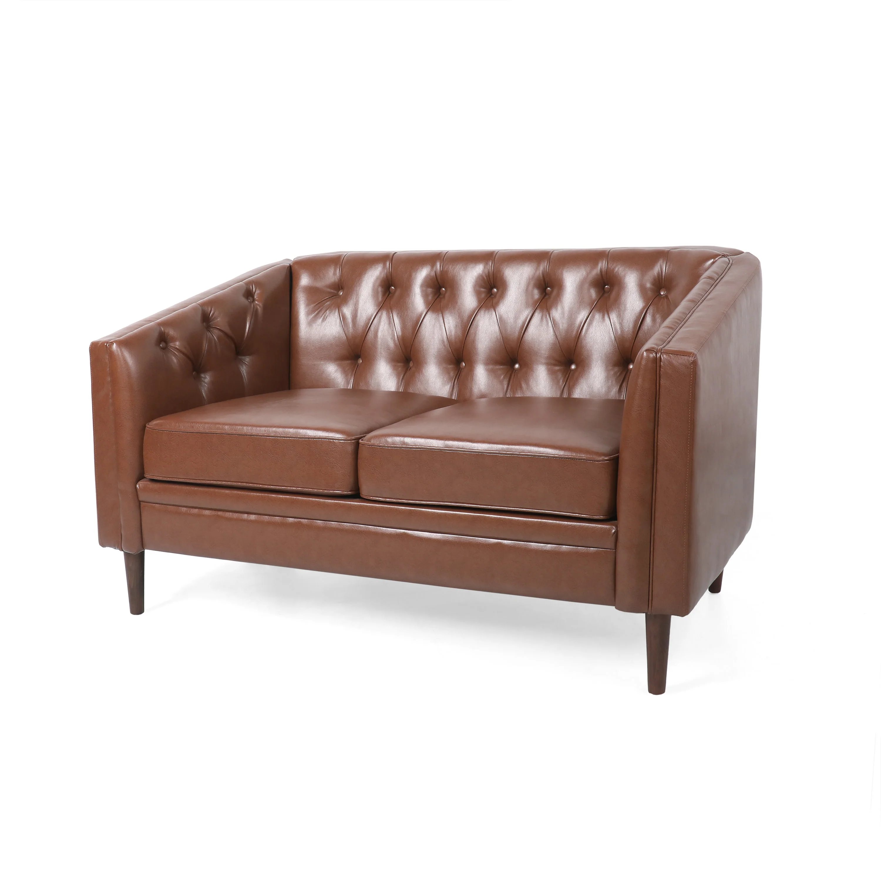 Jelm Contemporary Tufted Loveseat - furnishings