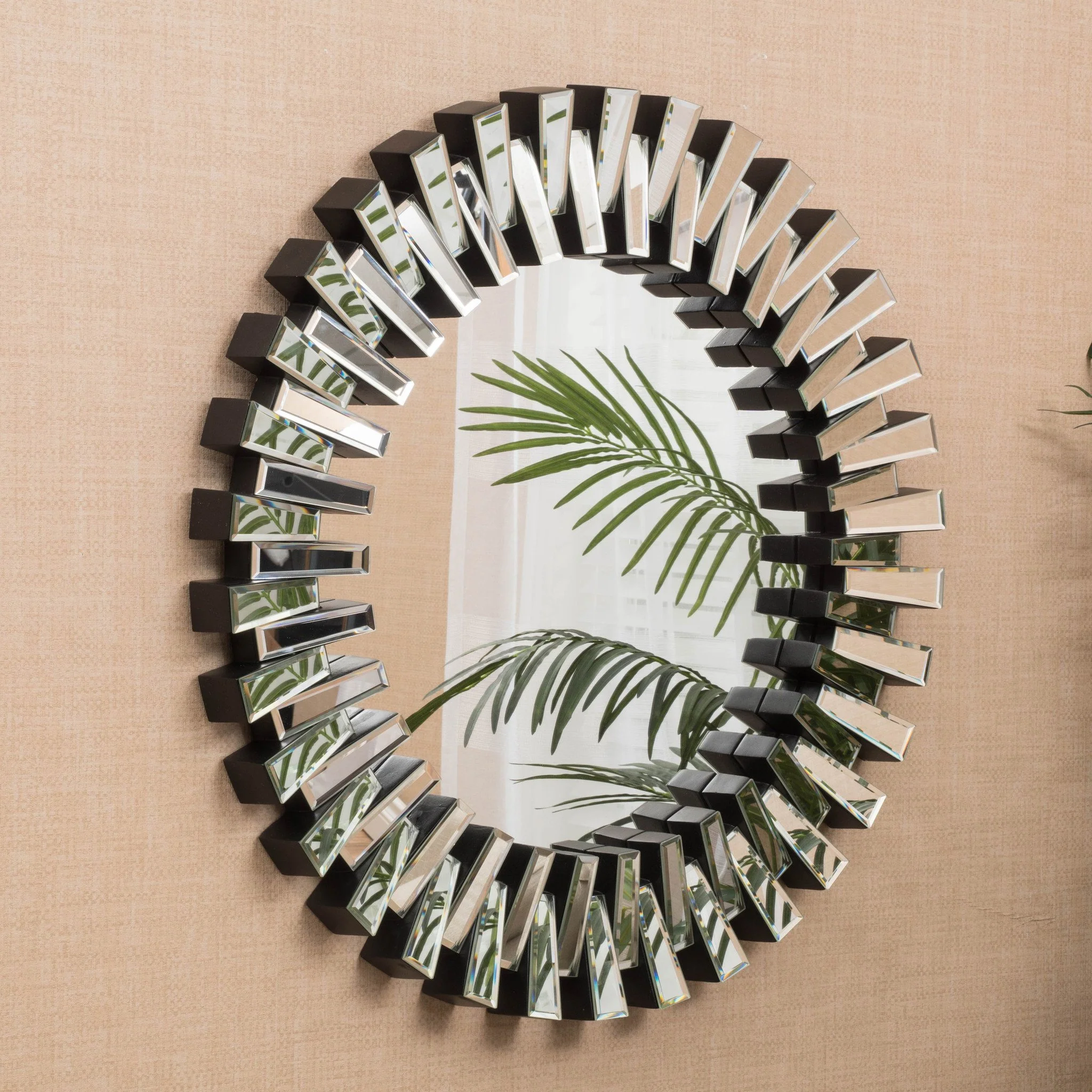 Detroit Circular Wall Mirror - furnishings