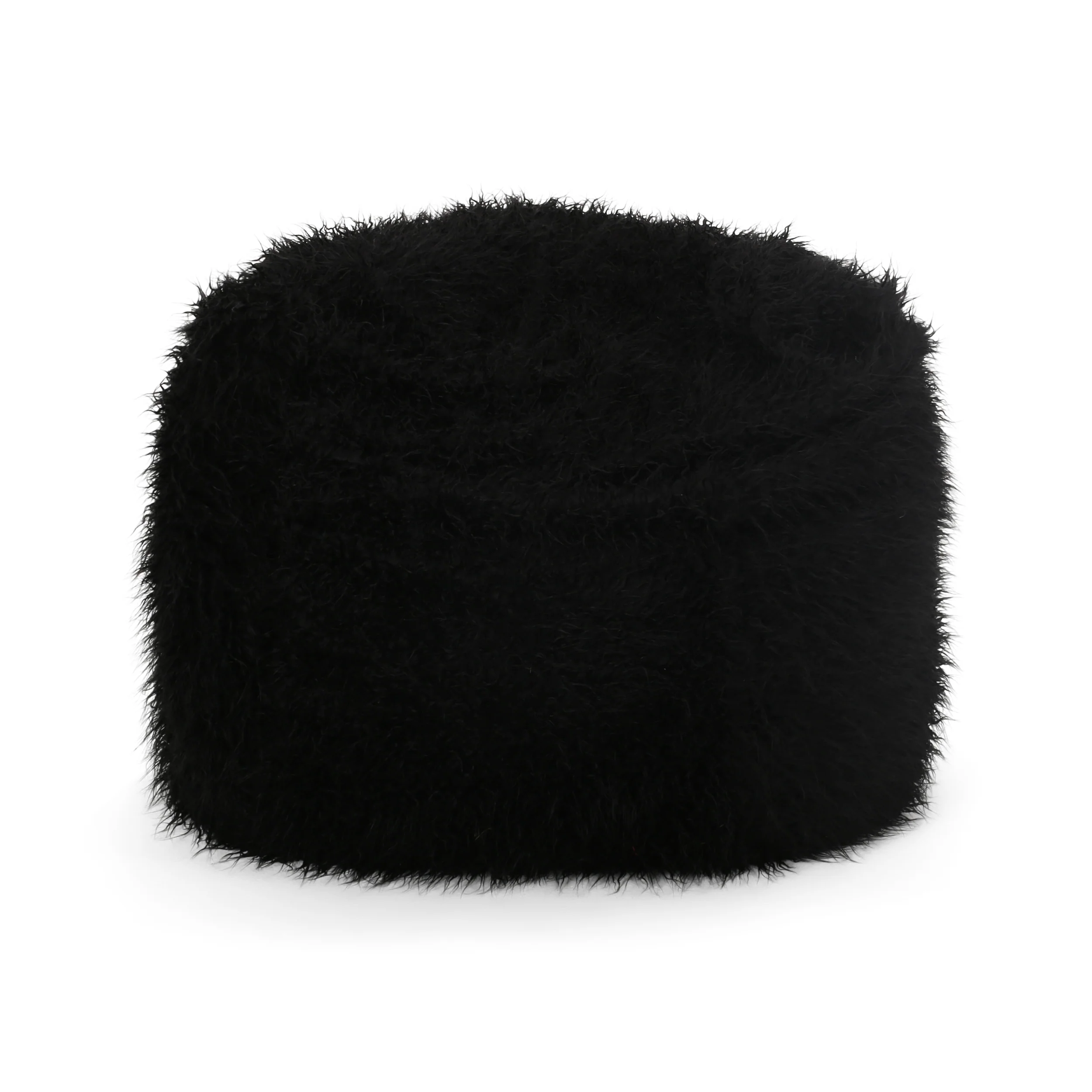 Sae 5 Ft Long Faux Fur Bean Bag - furnishings