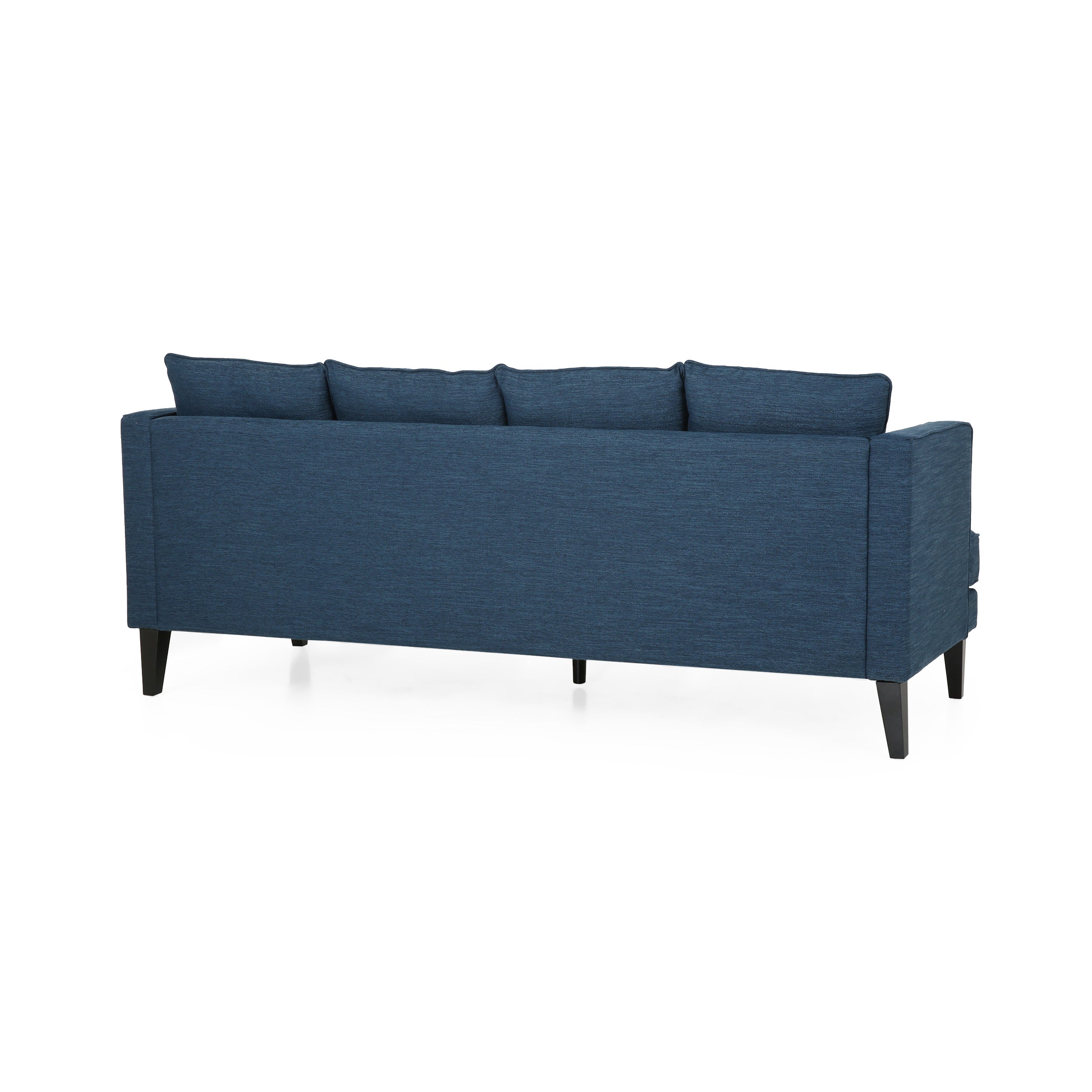 Nimsi Contemporary 3 Seater Fabric Sofa - furnishings