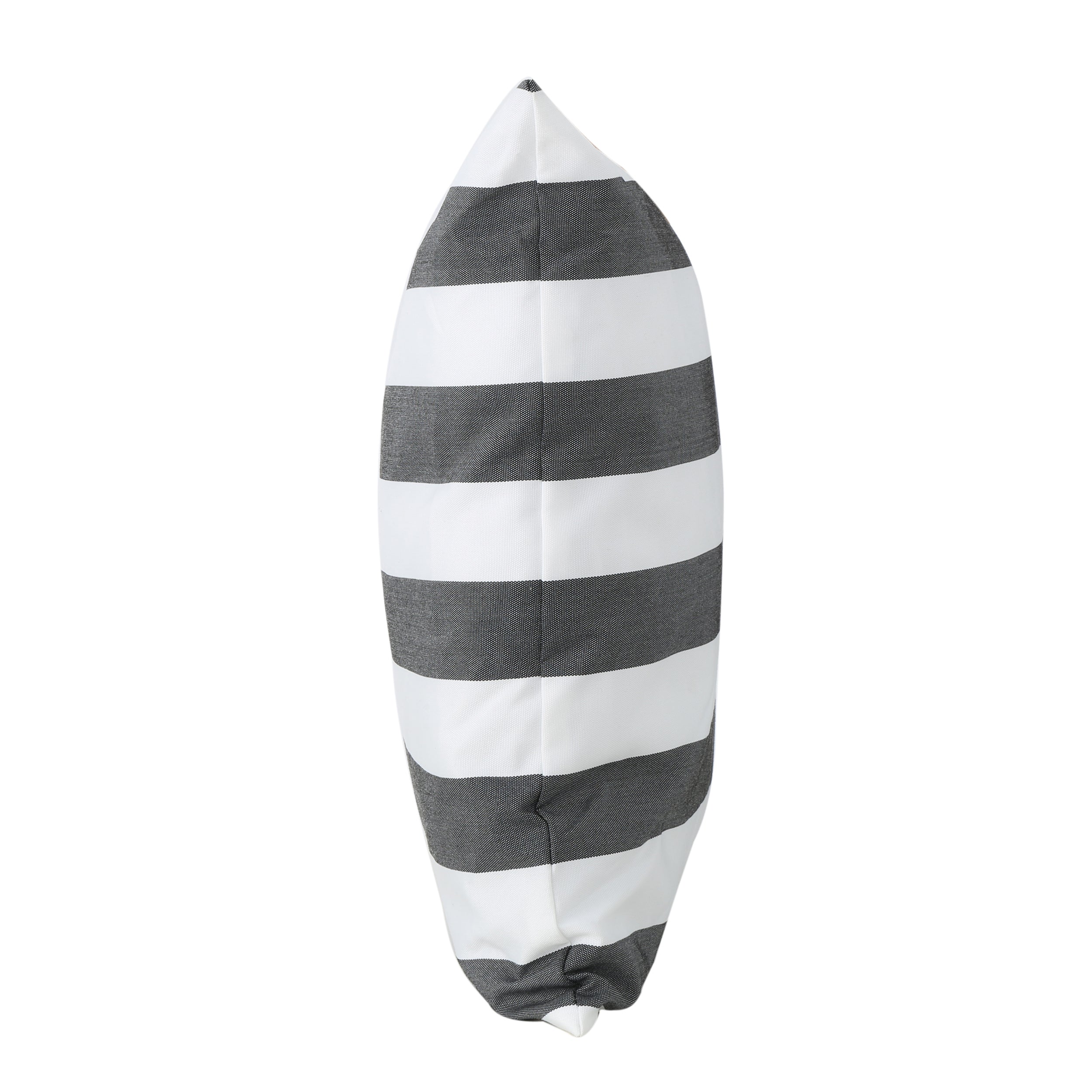 La Mesa Indoor Striped Water Resistant Square Throw Pillow - furnishings
