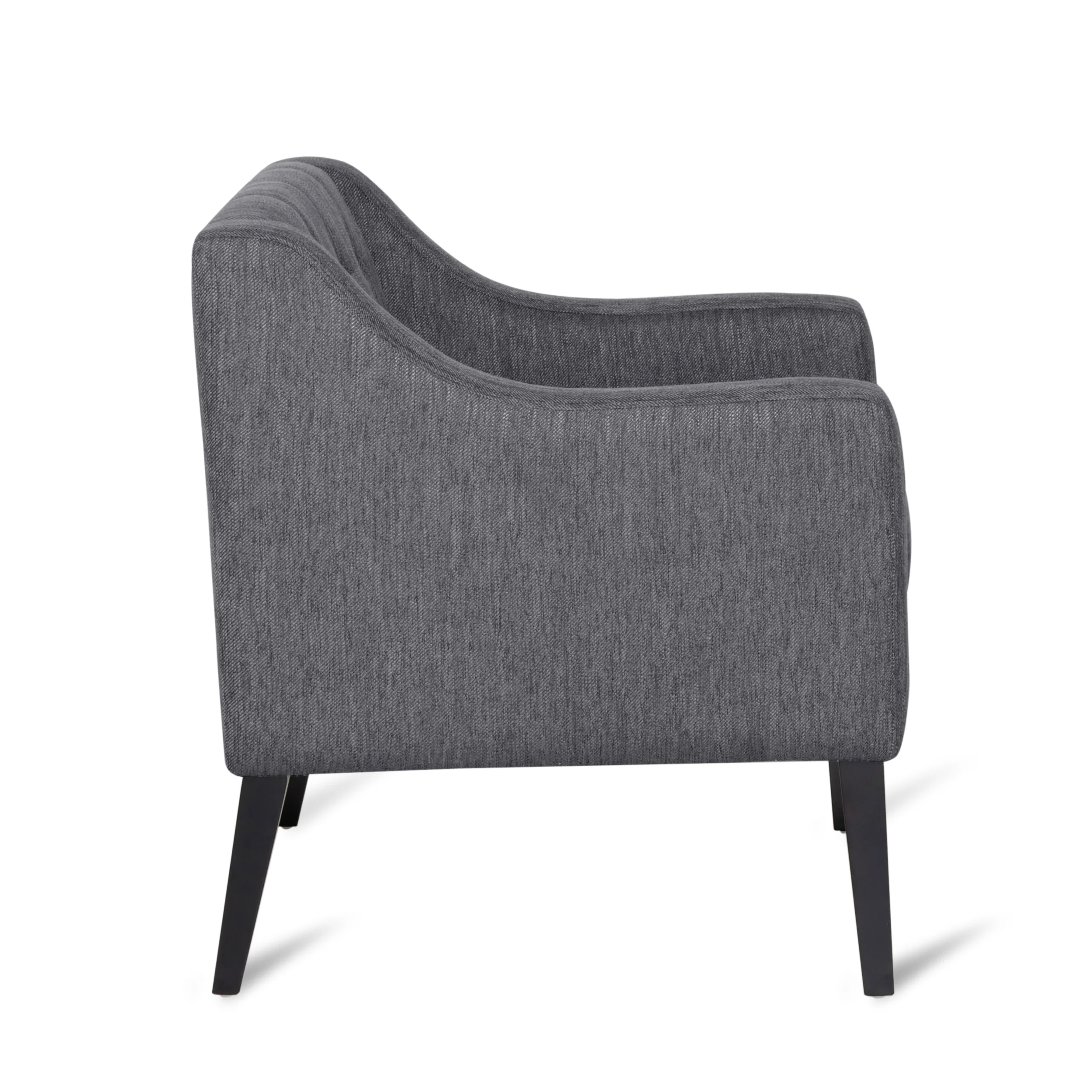Aragon Contemporary Fabric Tufted Accent Chairs, Set of 2 - furnishings