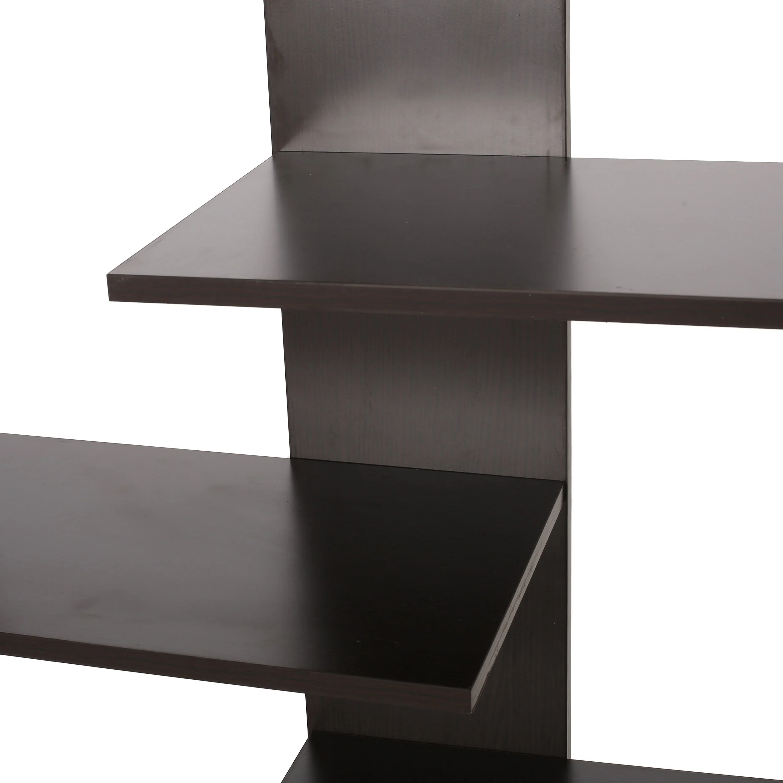 Jakin Modern Geometric High Shelf Bookcase - furnishings