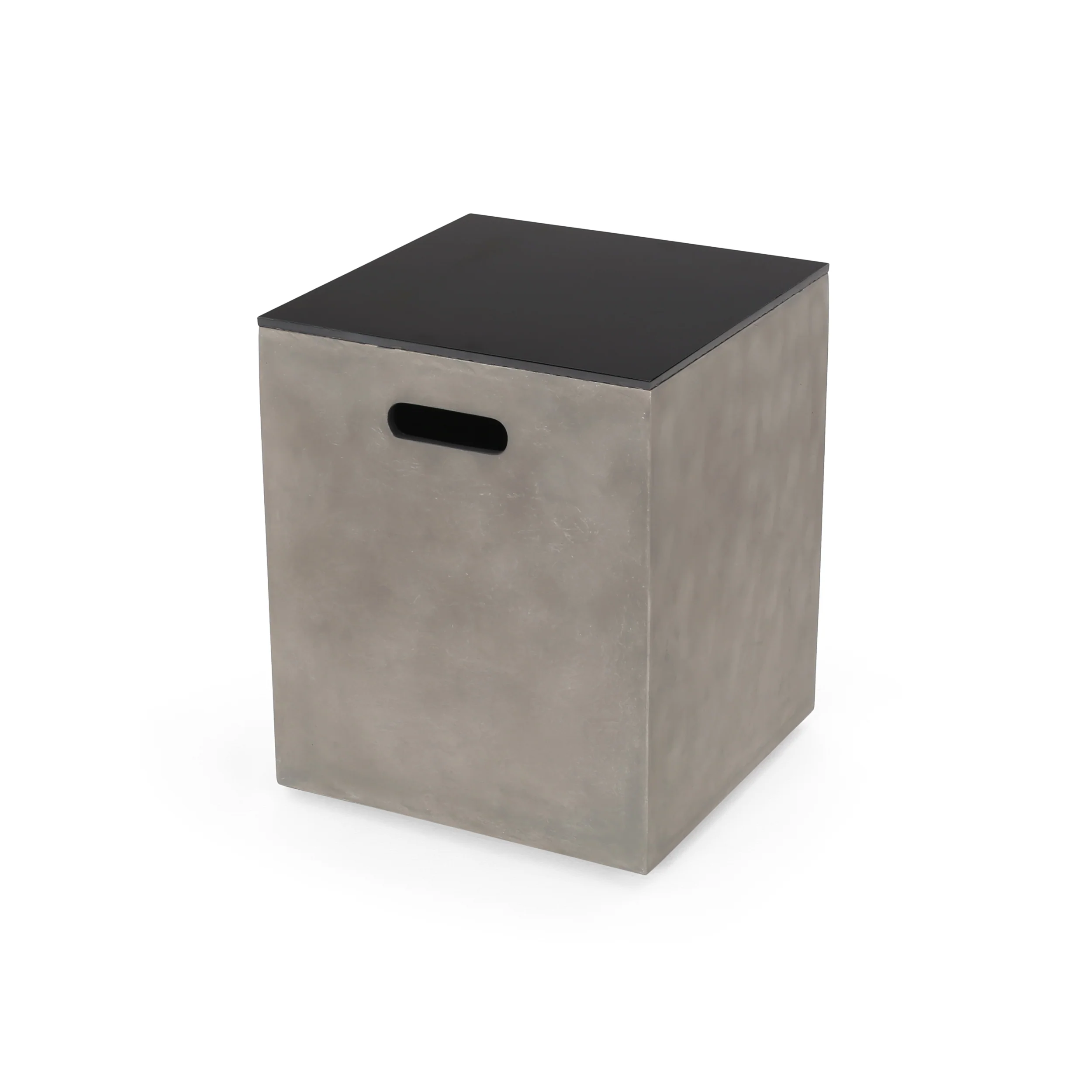 Marvel Outdoor Modern Tank Holder Side Table - furnishings