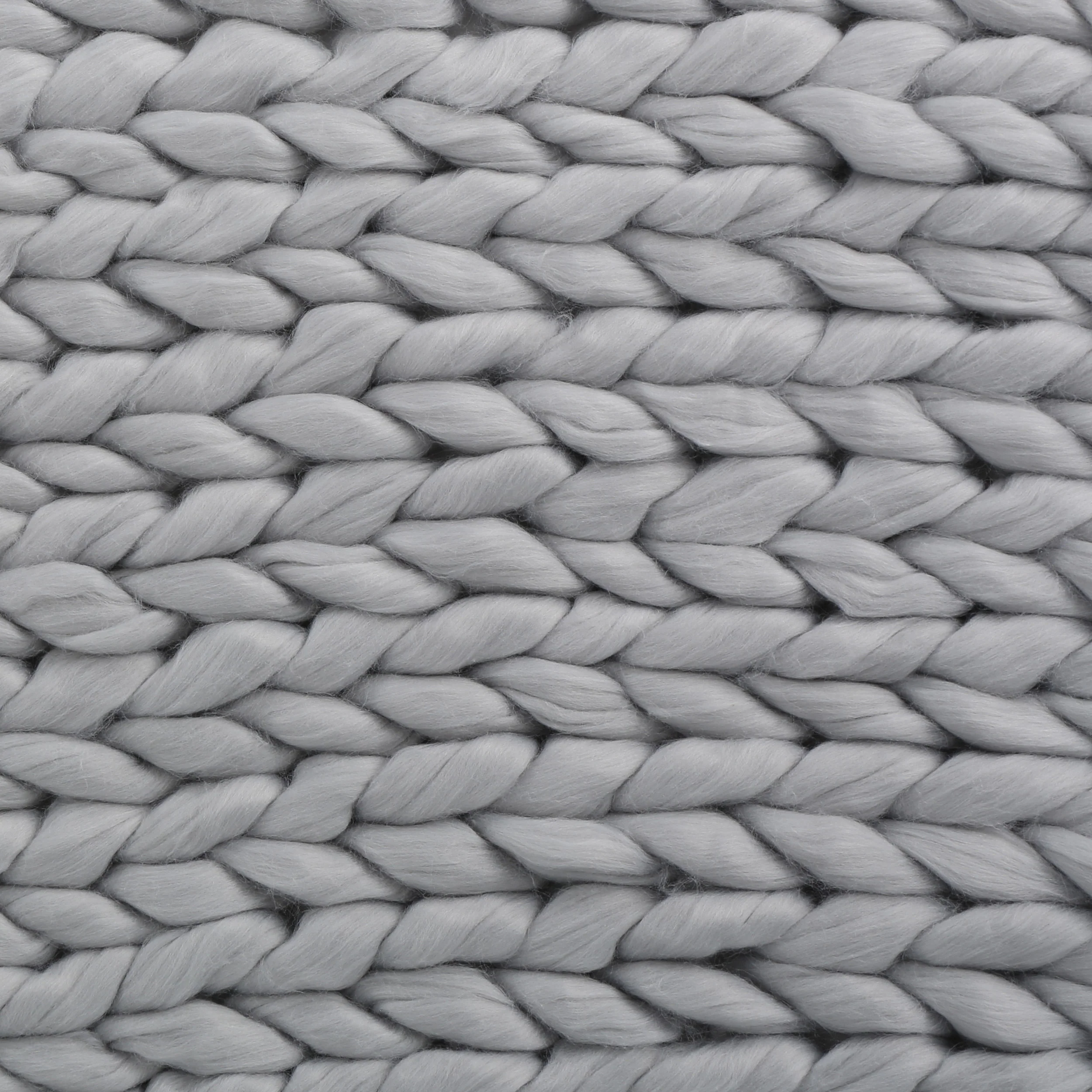 Jacqueline Modern Knit Stitch Fabric Rectangle Throw Blanket - furnishings