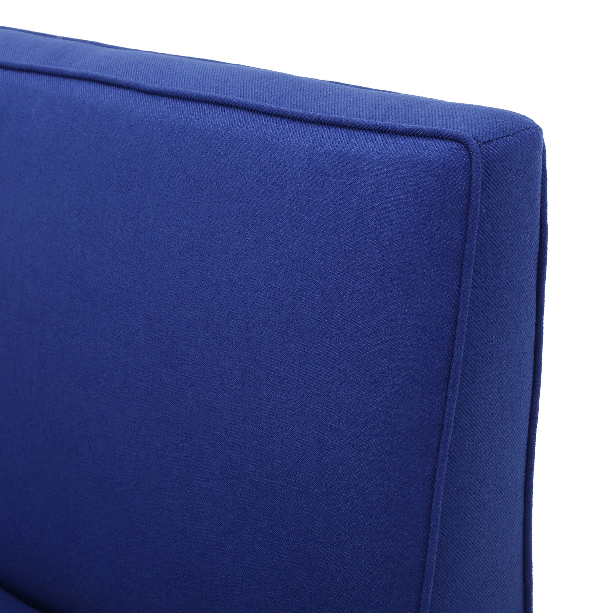 Charlotte Modern Simple Elegant Fabric Settee - furnishings