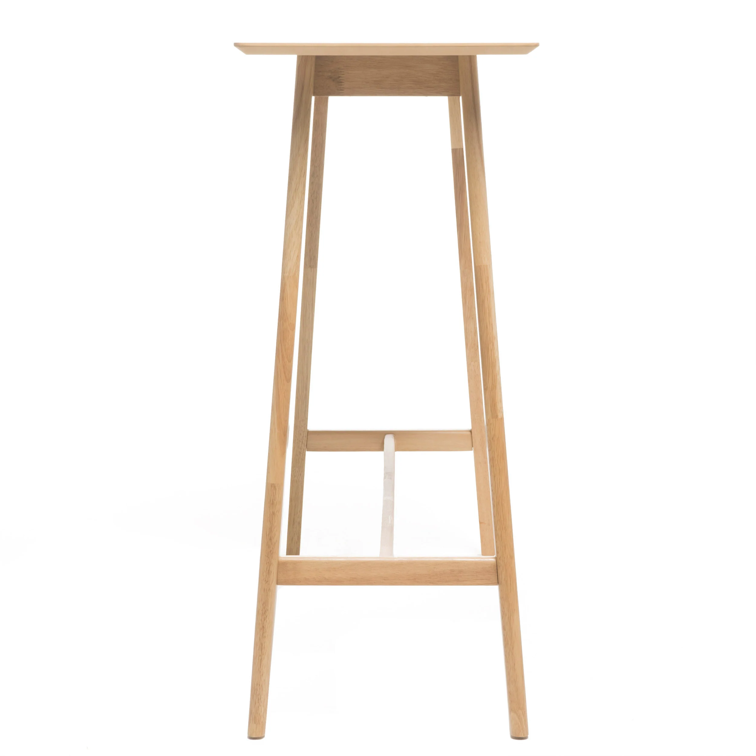 Margaret Mid-Century Rectangular Bar Table with Tapered Legs - furnishings