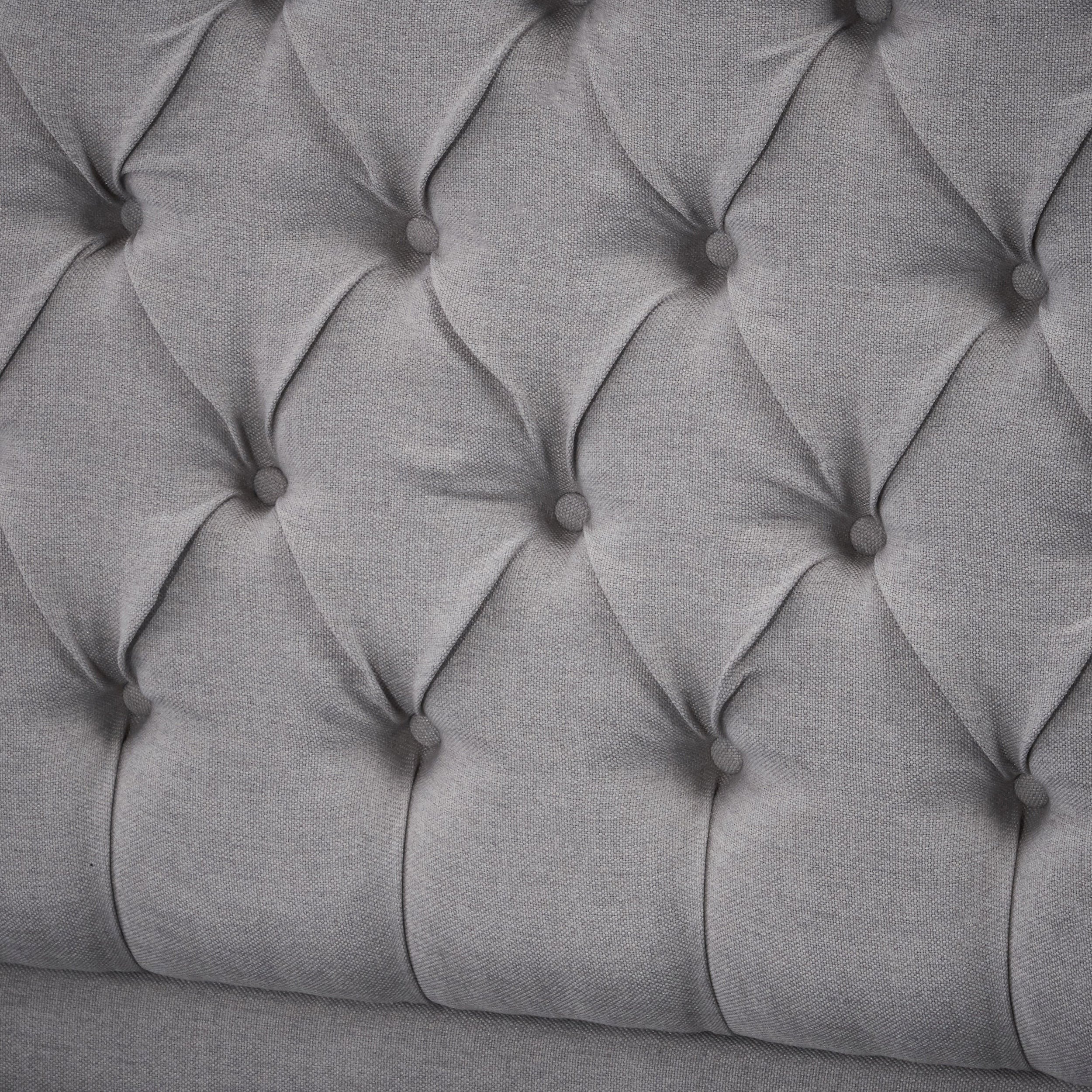 Twilight Fully Upholstered Fabric Queen Bed Set - furnishings