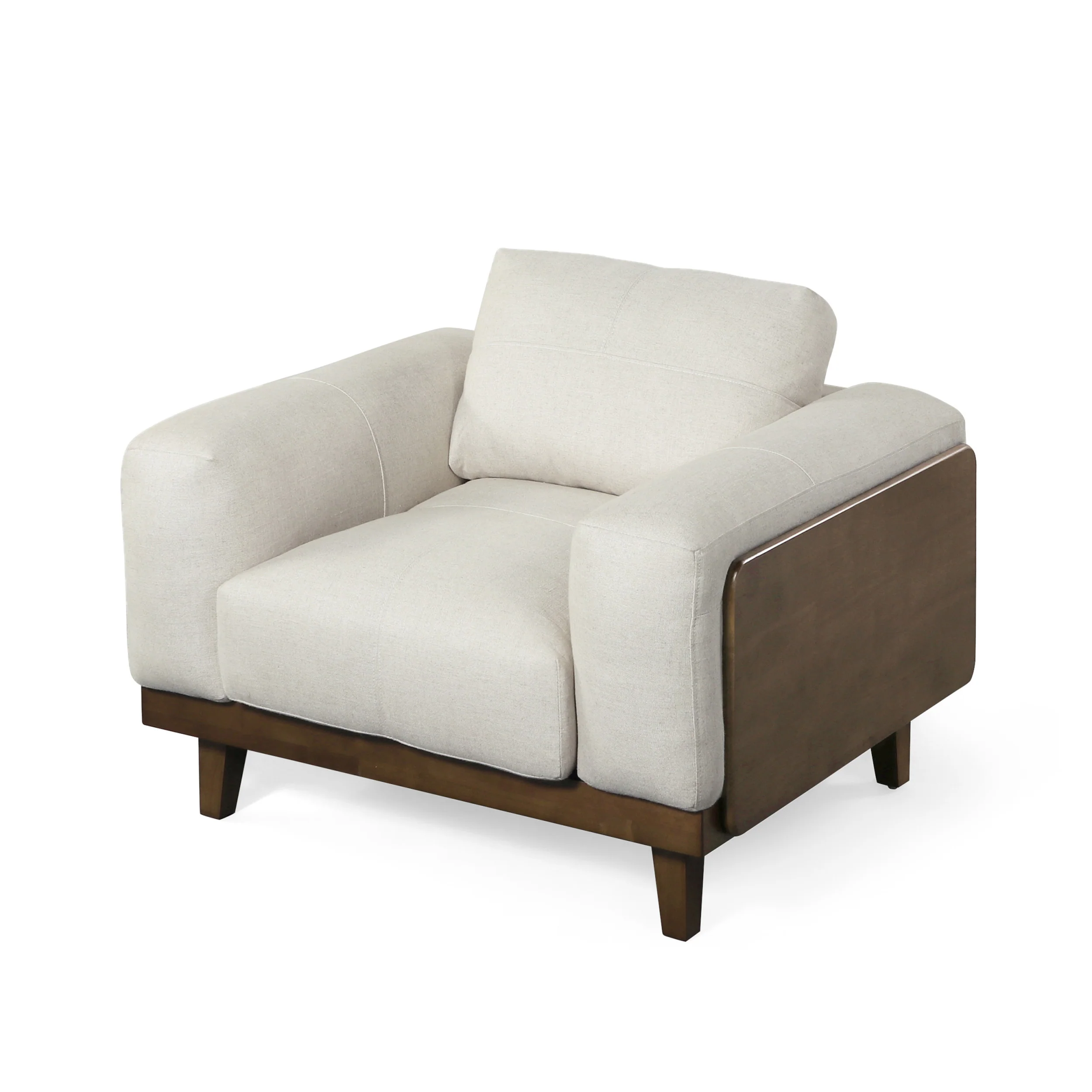 Connor Contemporary Upholstered Oversized Club Chair - furnishings