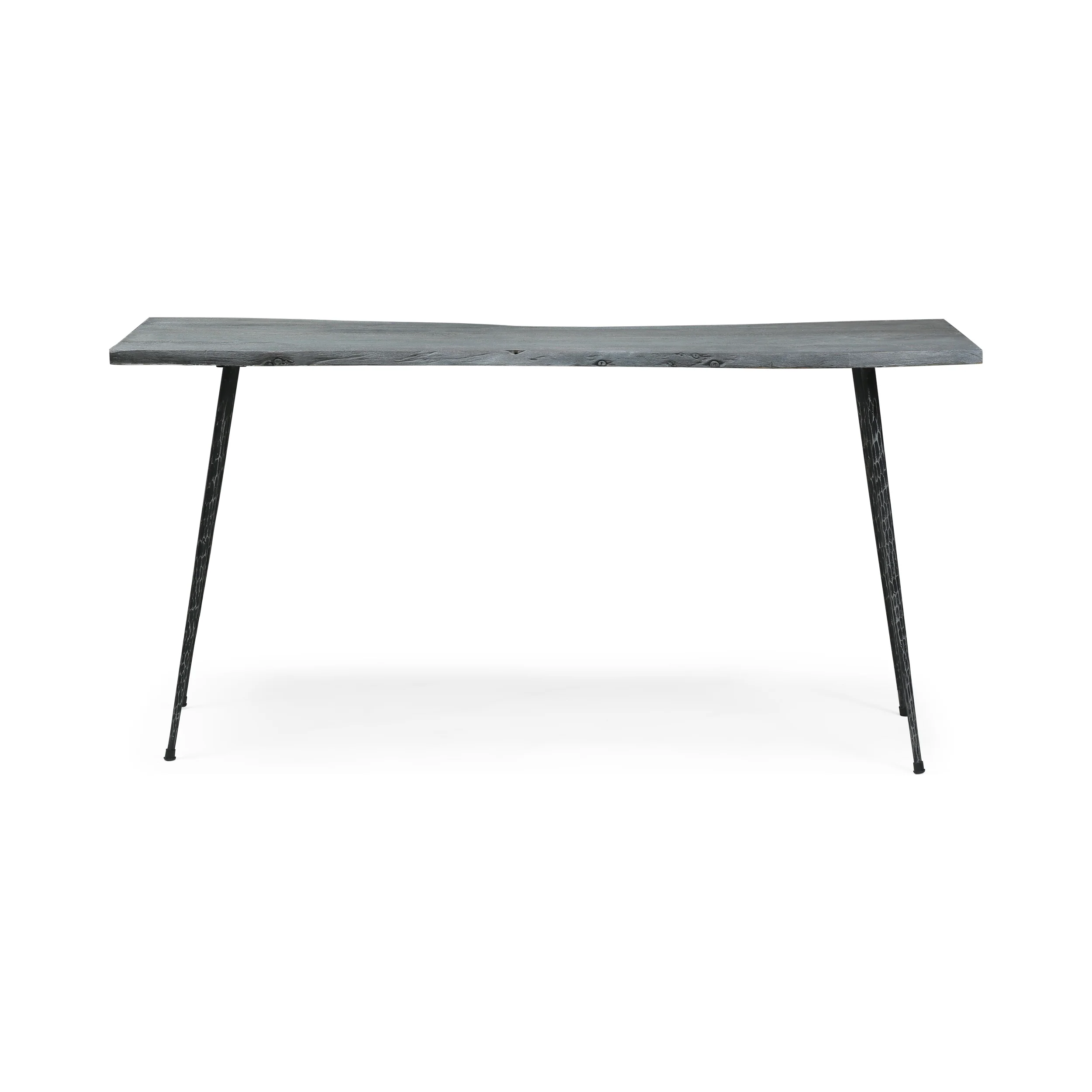 Hamer Handcrafted Modern Industrial Acacia Wood Console Table - furnishings