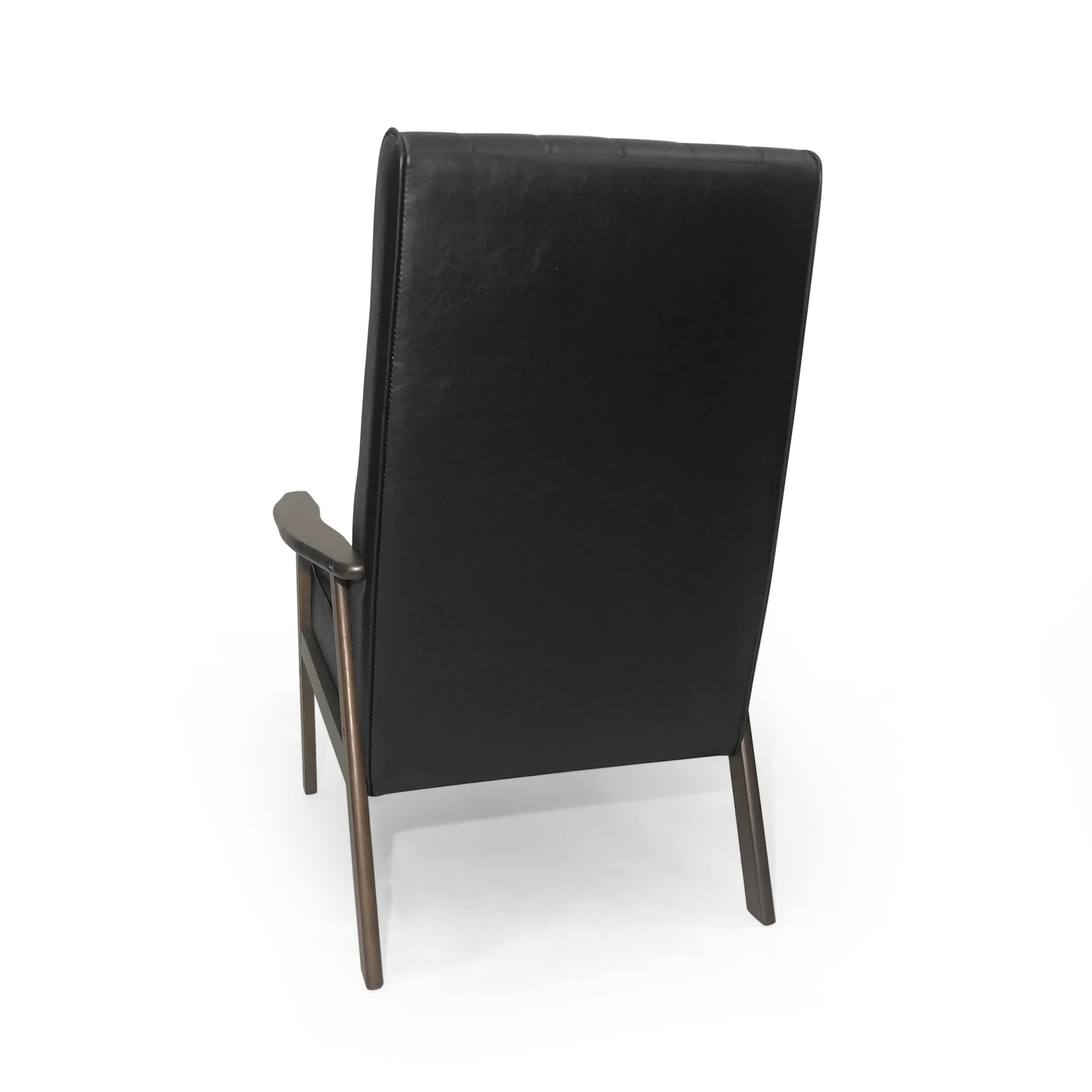 Katharine Mid-Century Faux Leather Modern Accent Chair - furnishings