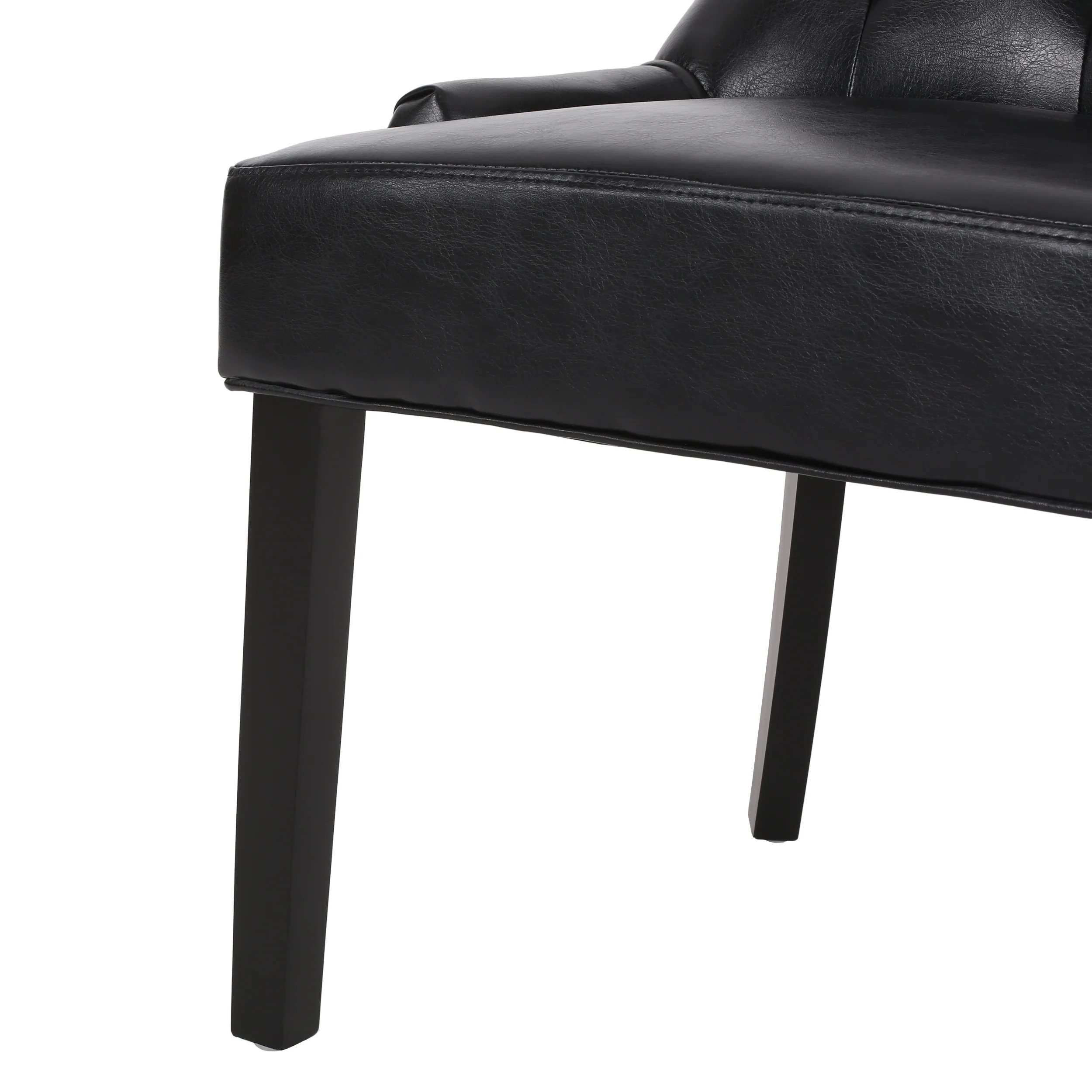 Maggie Contemporary Tufted Dining Chairs, Set of 2 - furnishings