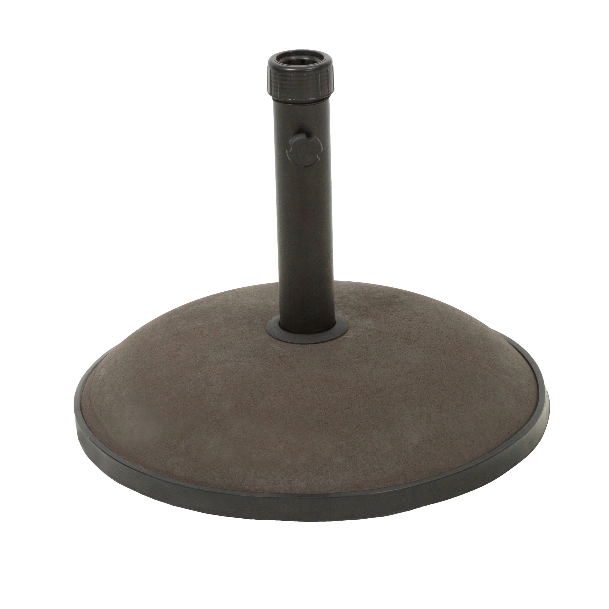 Hamilton Outdoor 33 lbs Circular Concrete Umbrella Base - furnishings