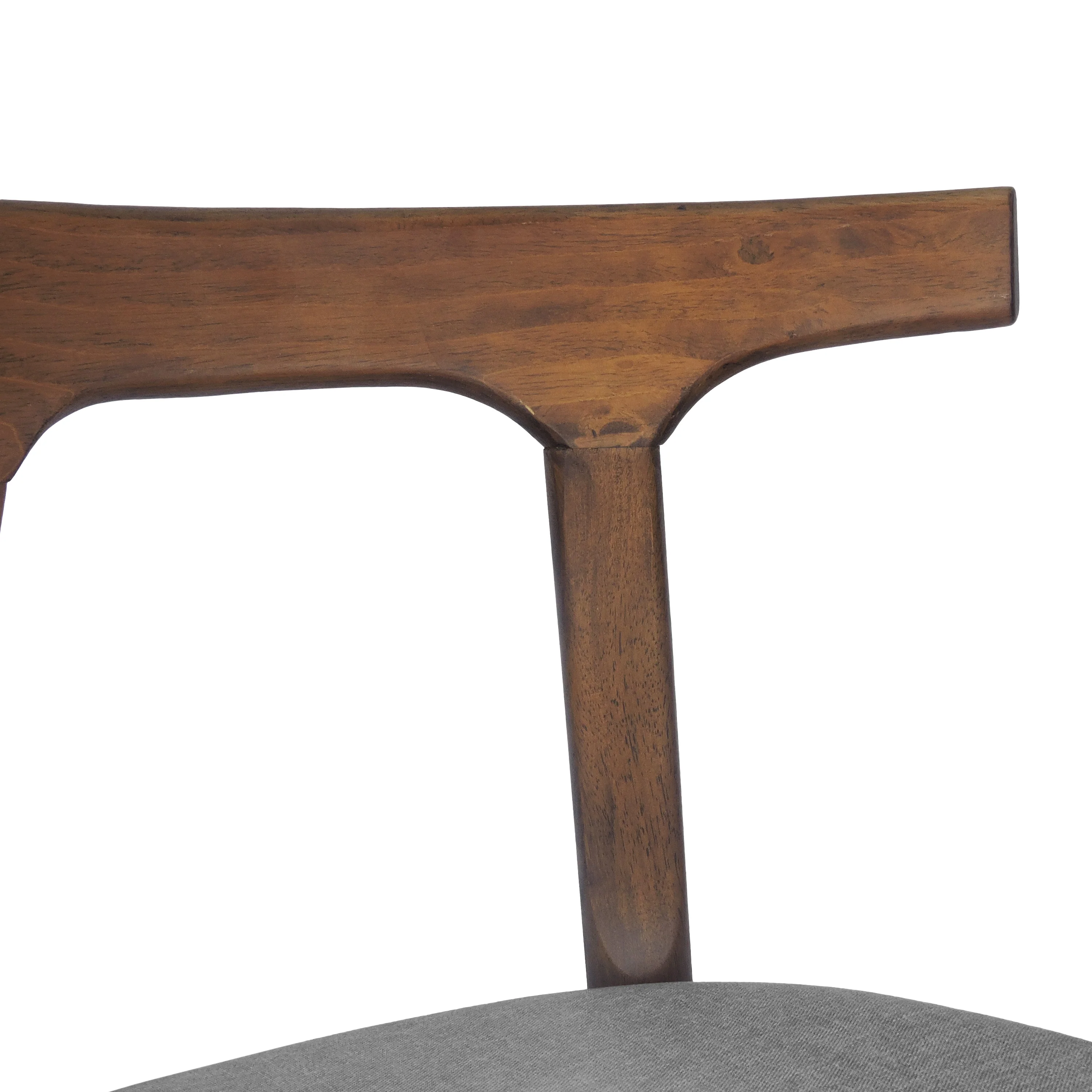 Danmore Mid Century Modern Fabric Upholstered Dining Chairs, Set of 4 - furnishings