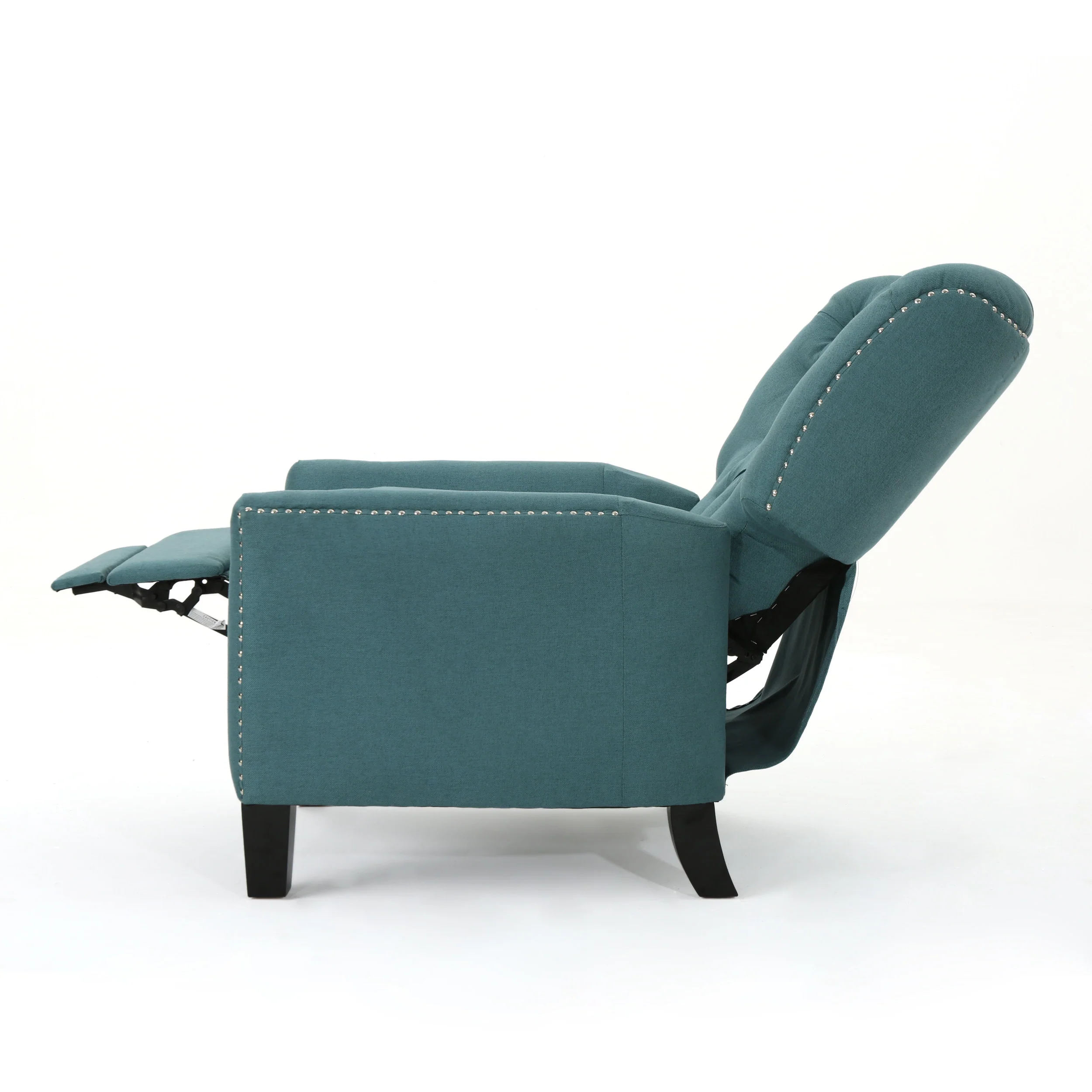 Carlyle Tufted Back Fabric Recliner Armchair - furnishings