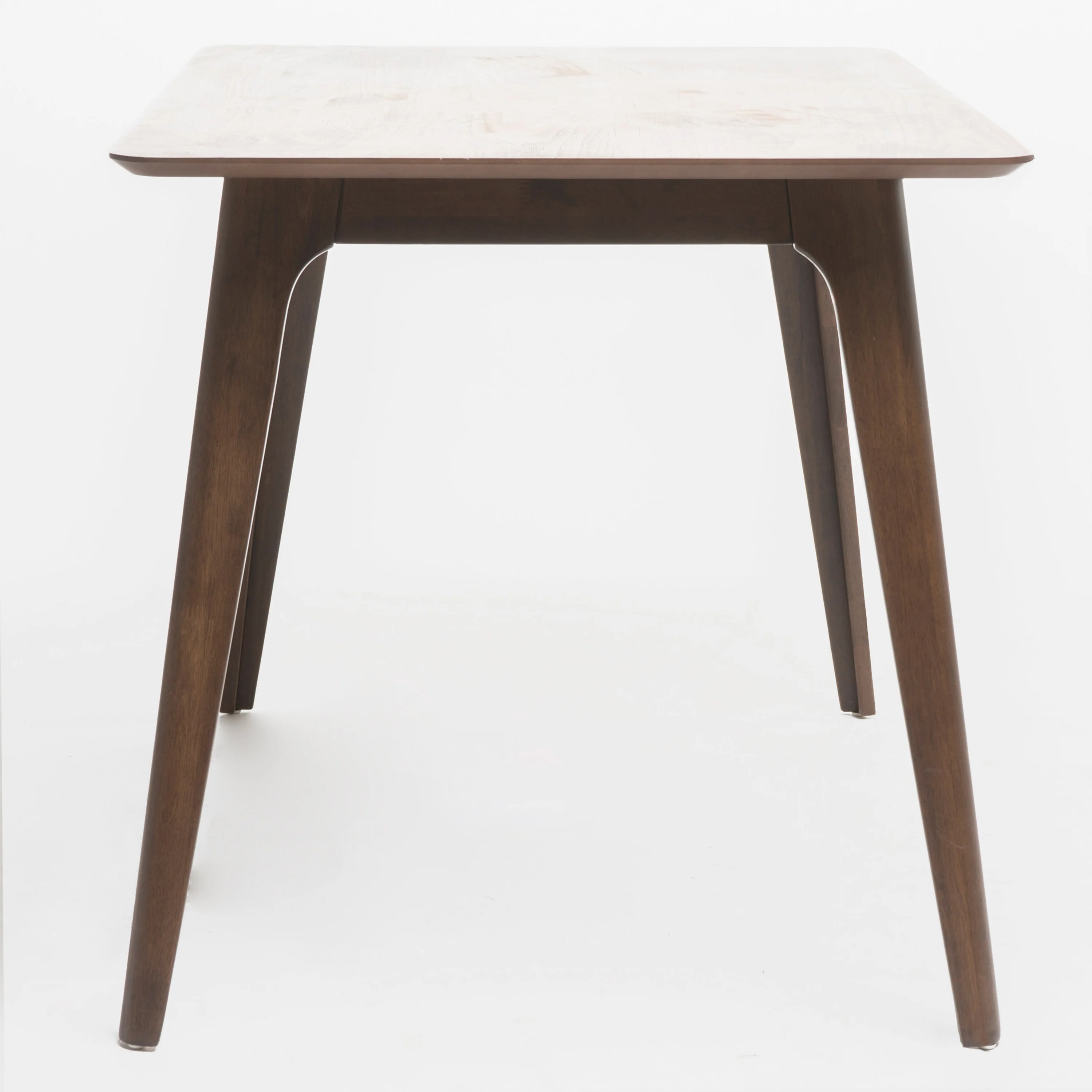 Francaise Mid-Century Walnut Finish 5 Piece Dining Set - furnishings
