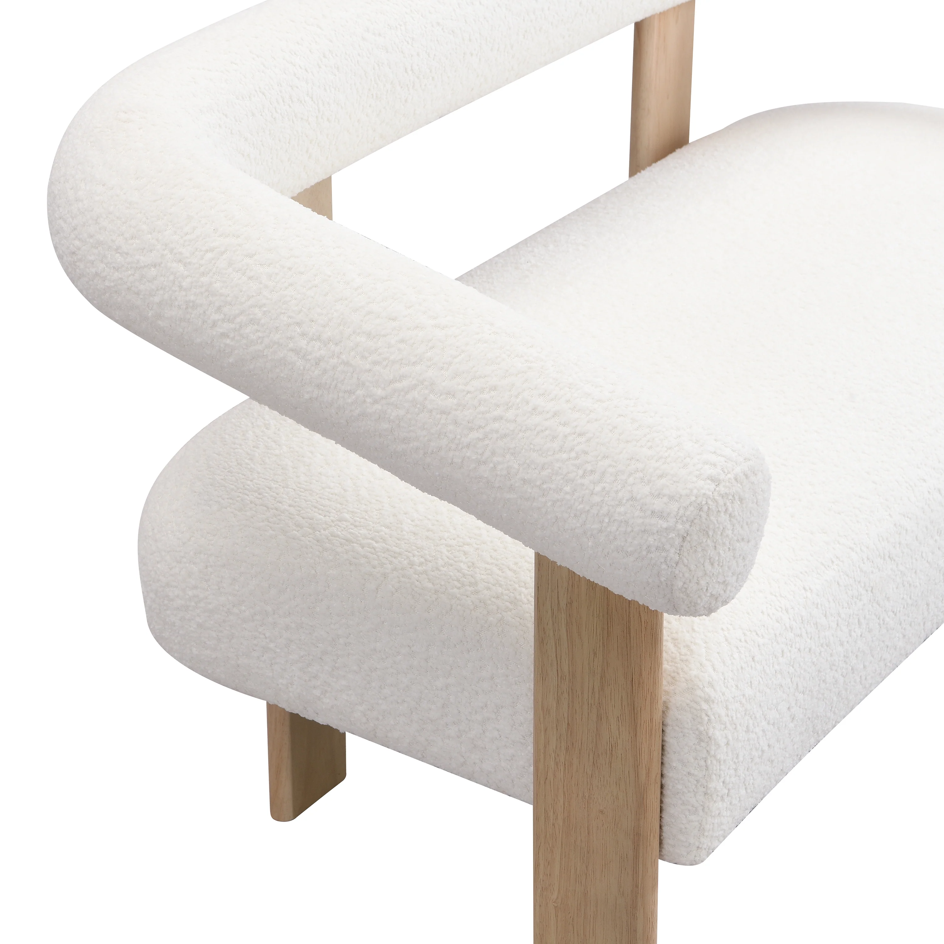 Elarer Modern Upholstered Loveseat 2 Seater Sofa - furnishings