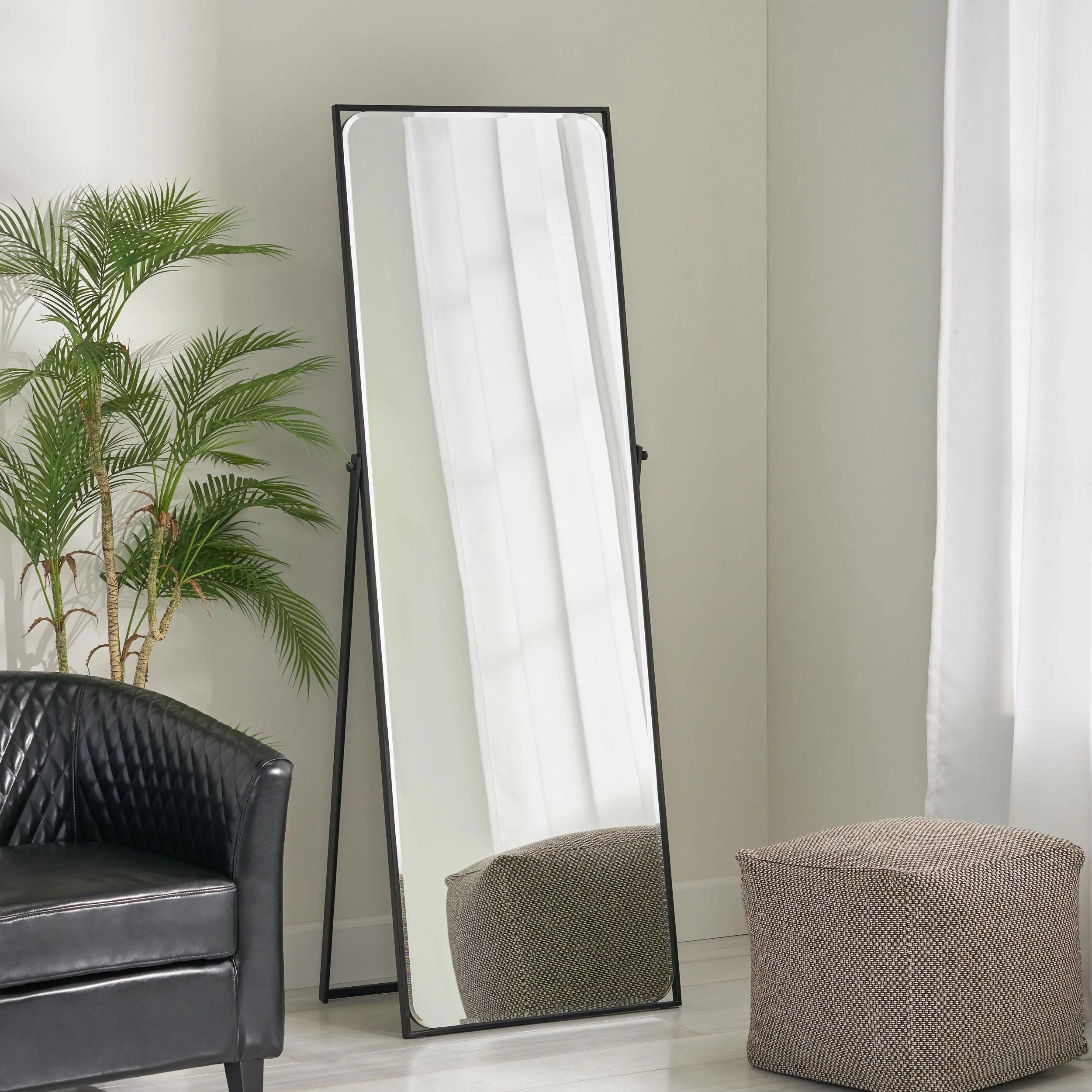 Pisgah Contemporary Full Length Standing Mirror - furnishings