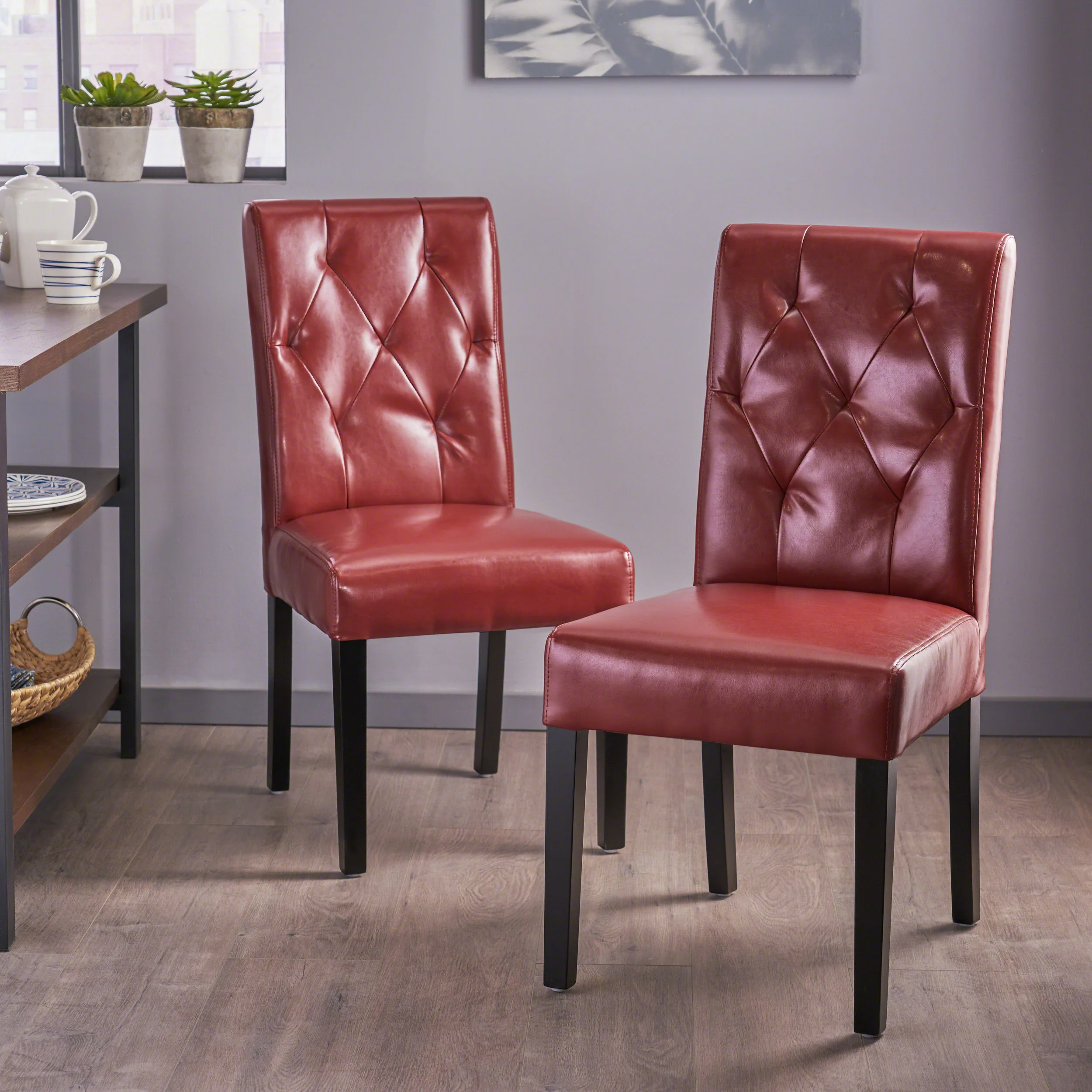 Waldon Tufted Dining Chairs (Set of 2) - furnishings